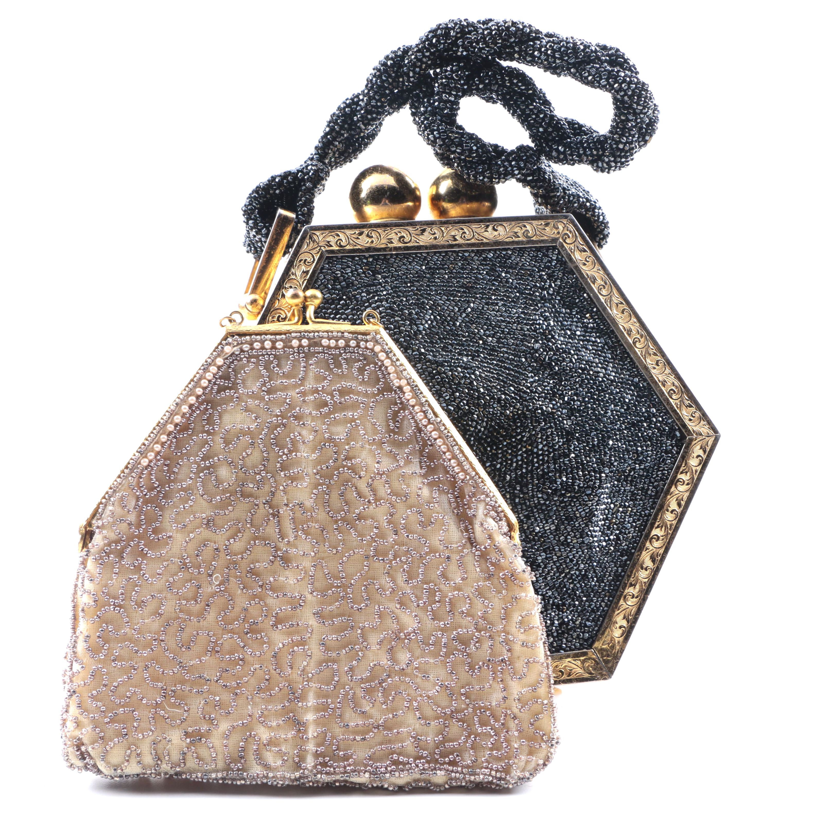 Pair of Beaded Evening Bags