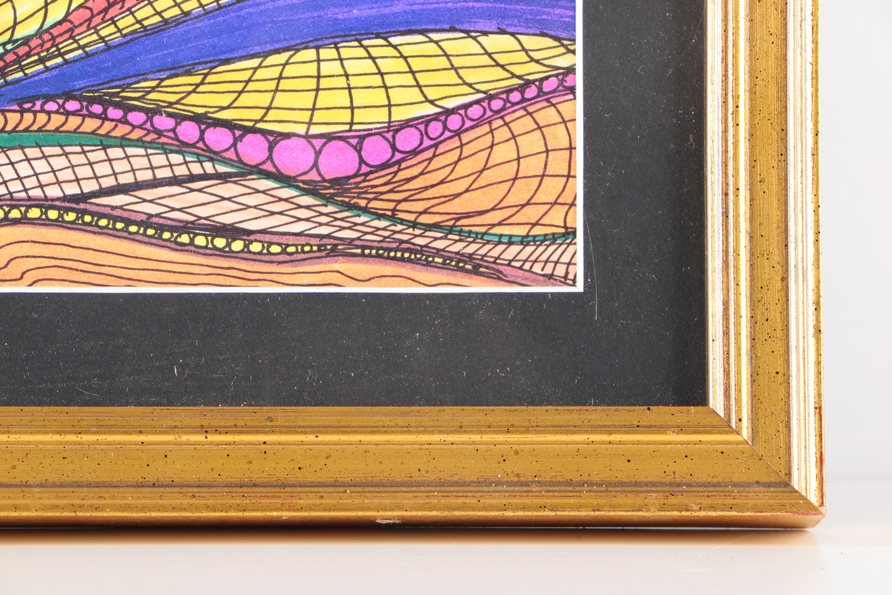 2013 Seyran Khachaturyan Pen and Ink Drawing on Paper