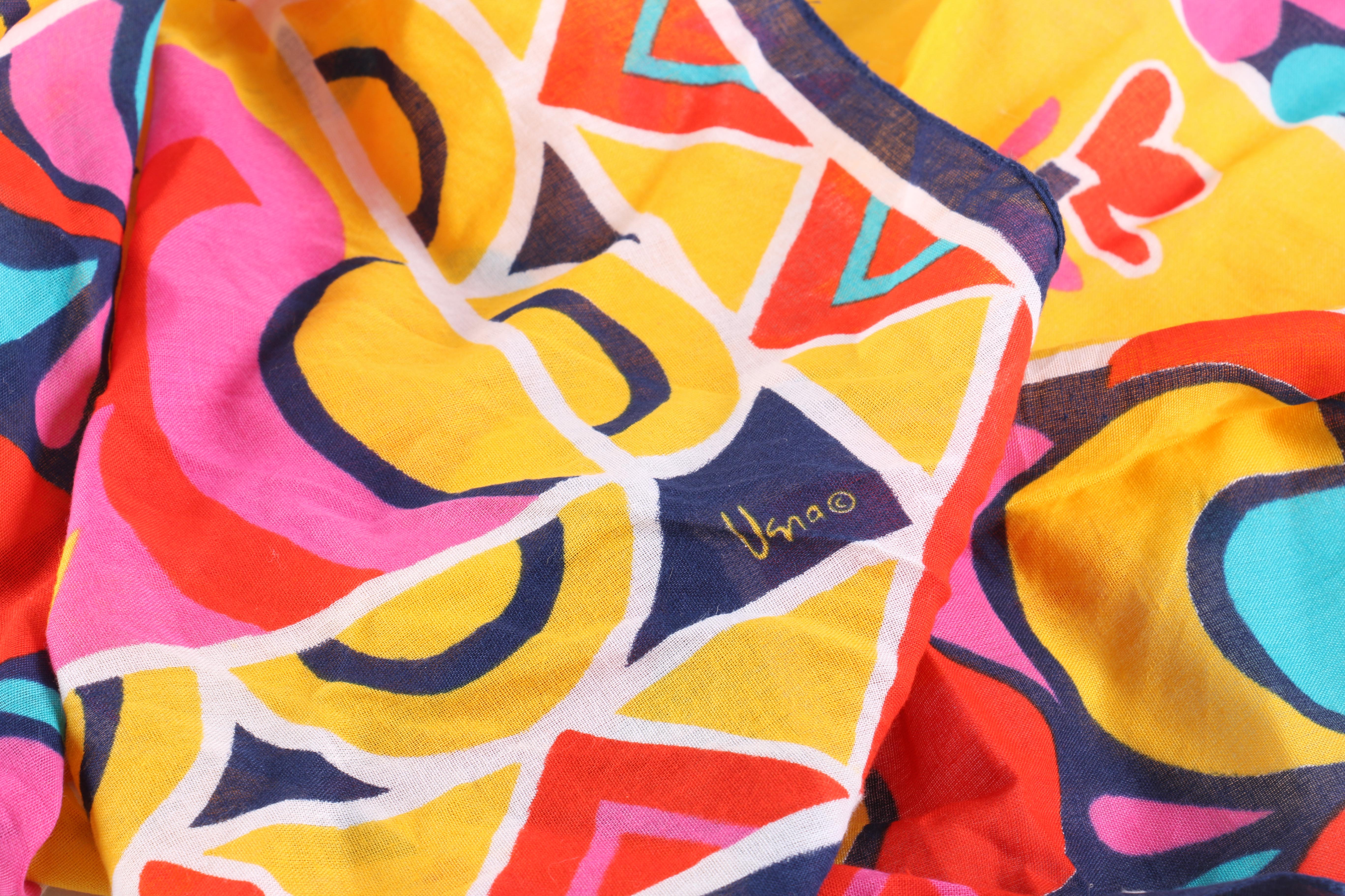 Large Assortment of Textiles and Scarves