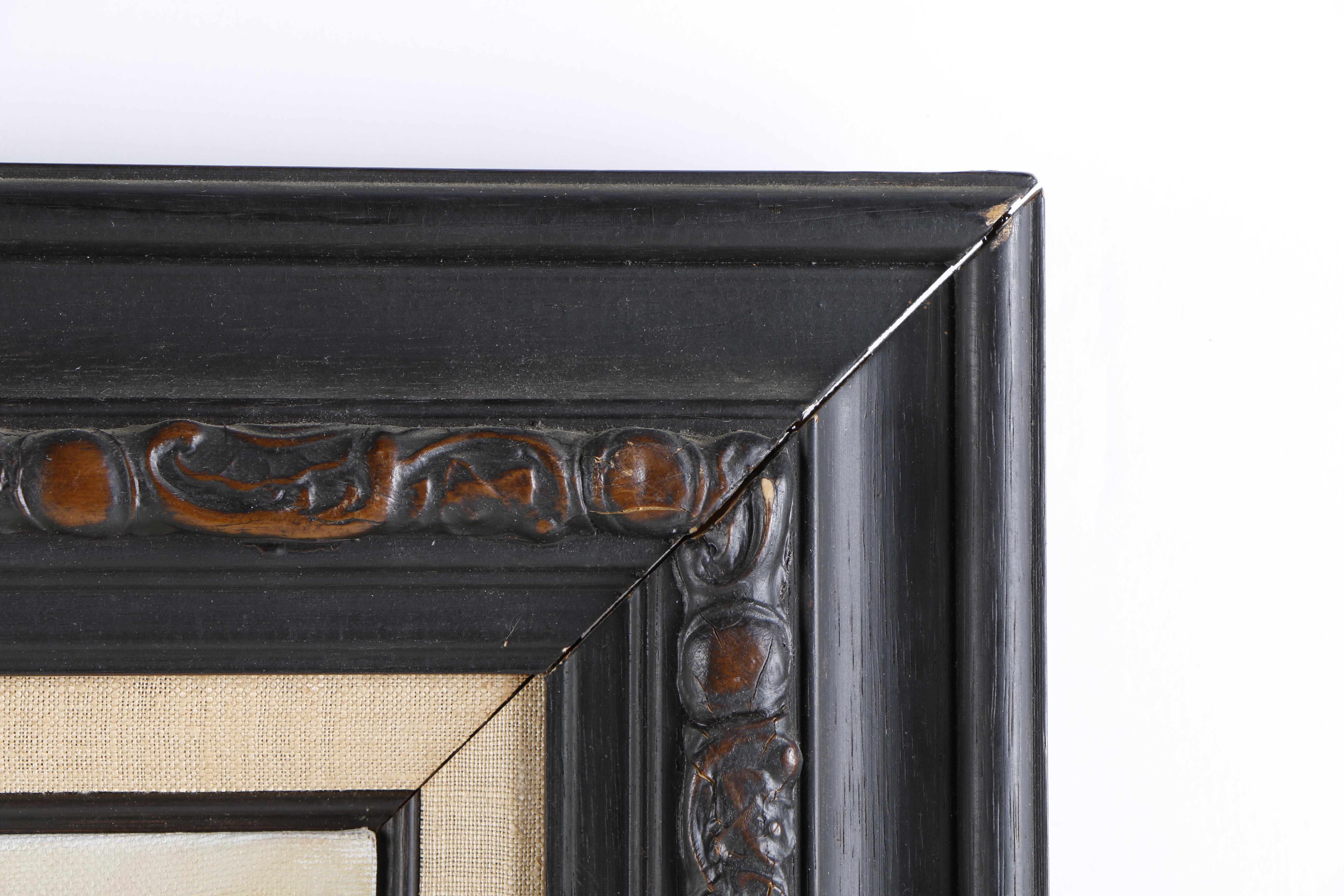 Signed Oil on Canvas of Clown