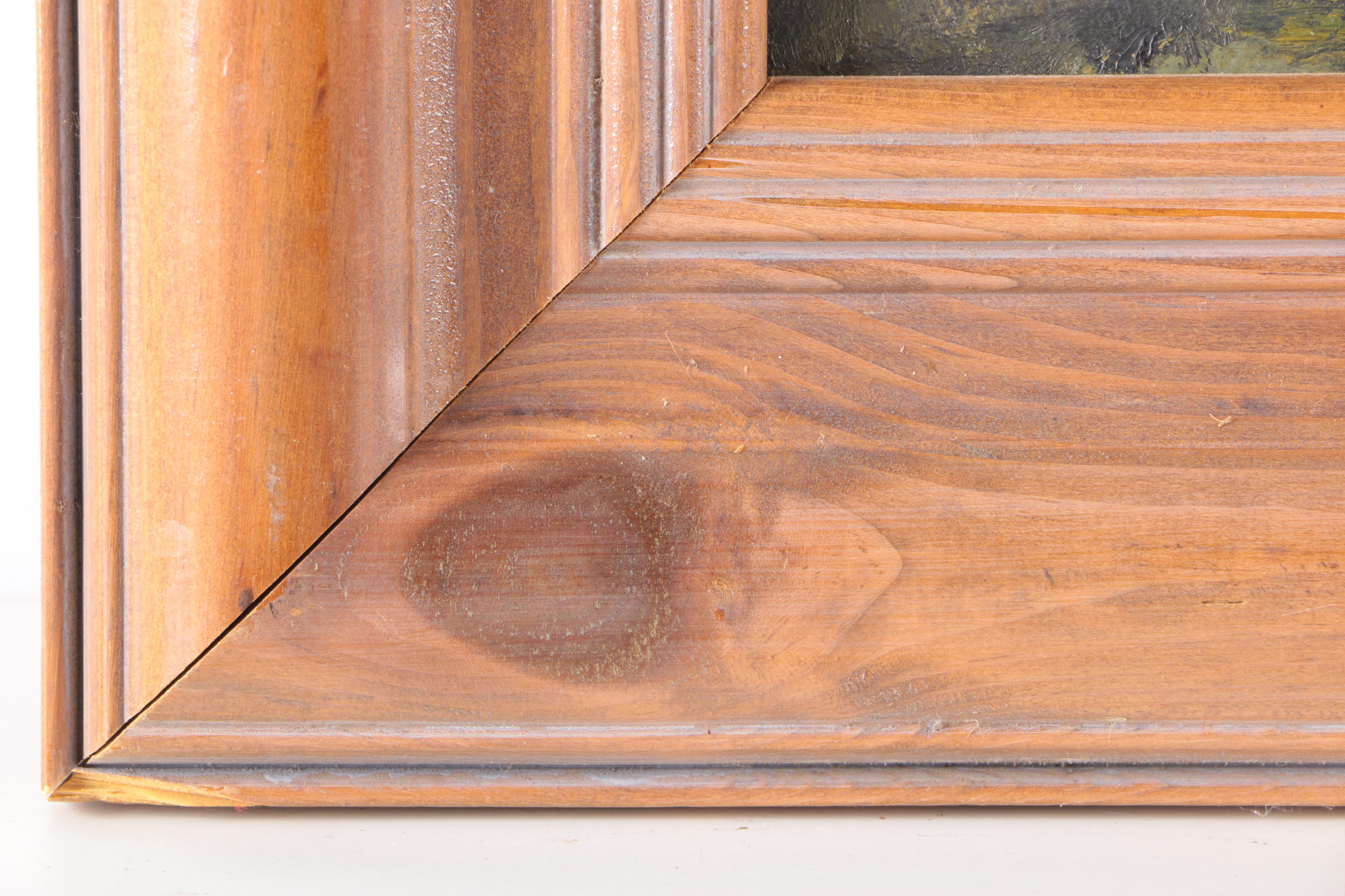 Oil Painting on Canvas After Vincent Van Gogh "Cottages"