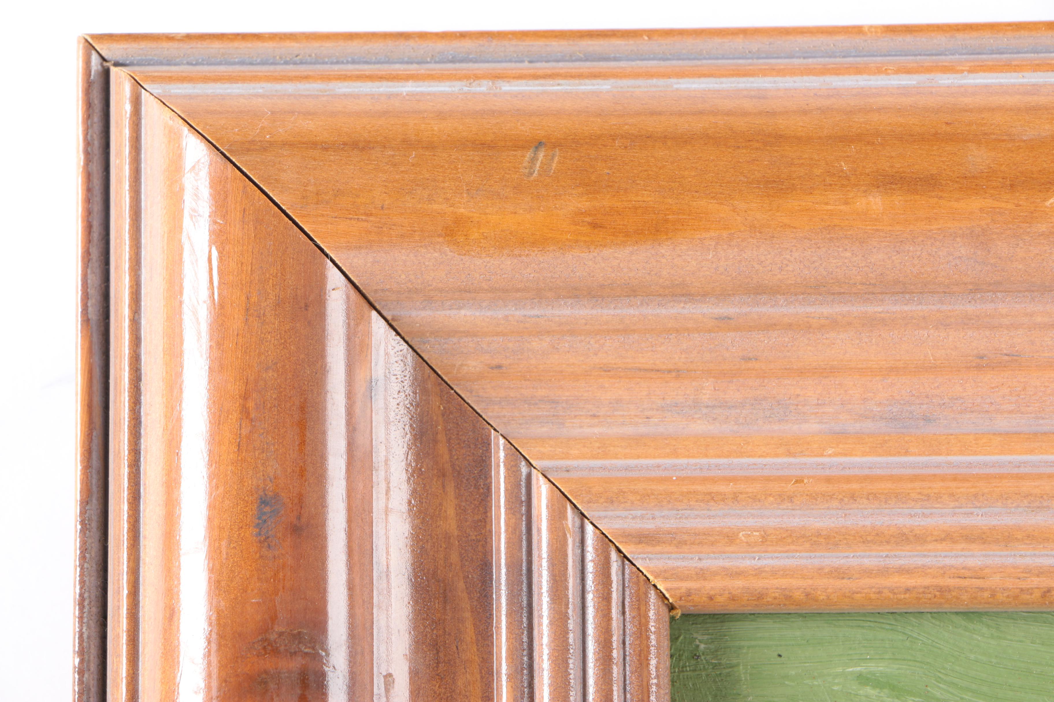 Oil Painting on Canvas After Vincent Van Gogh "Cottages"