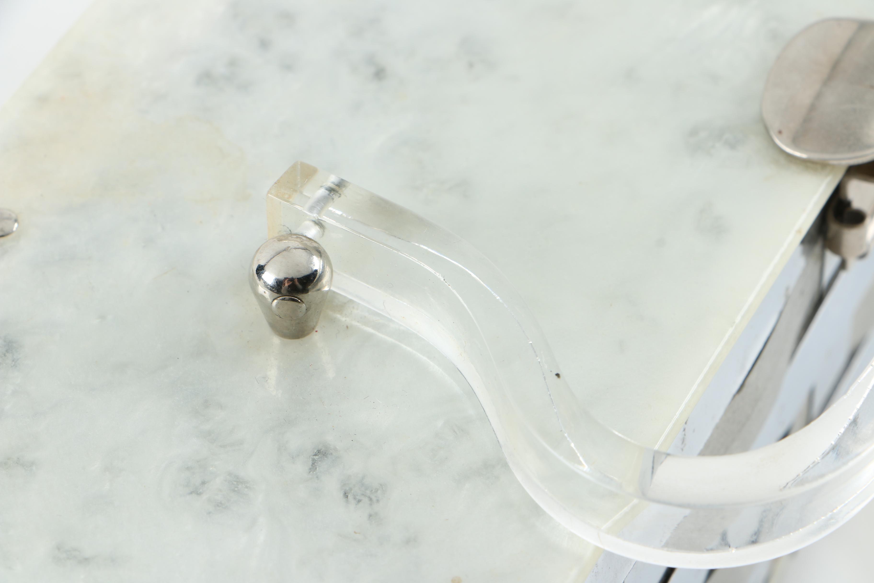 Vintage Woven Metal Handbag