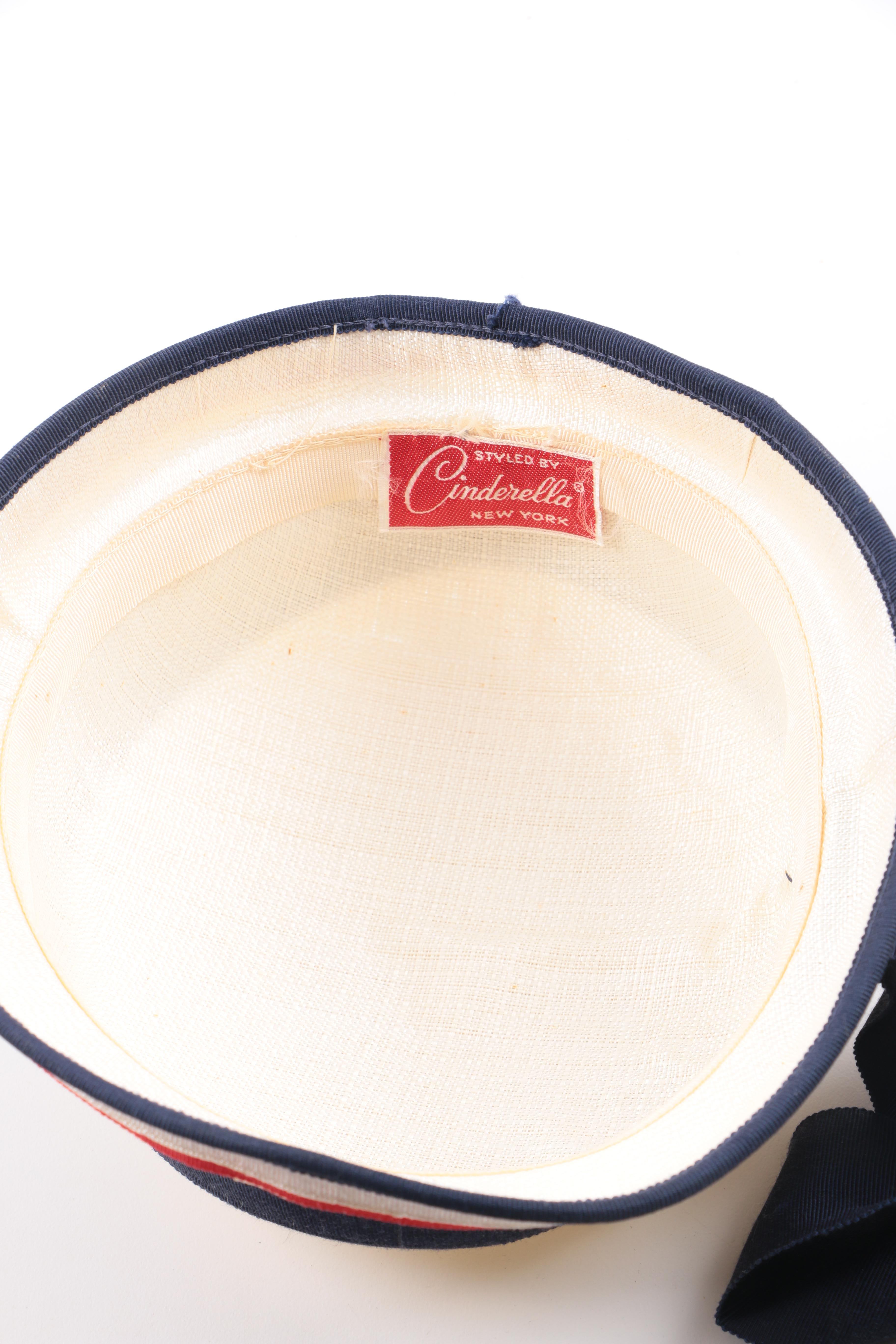 Collection of Vintage Red White and Blue Accessories