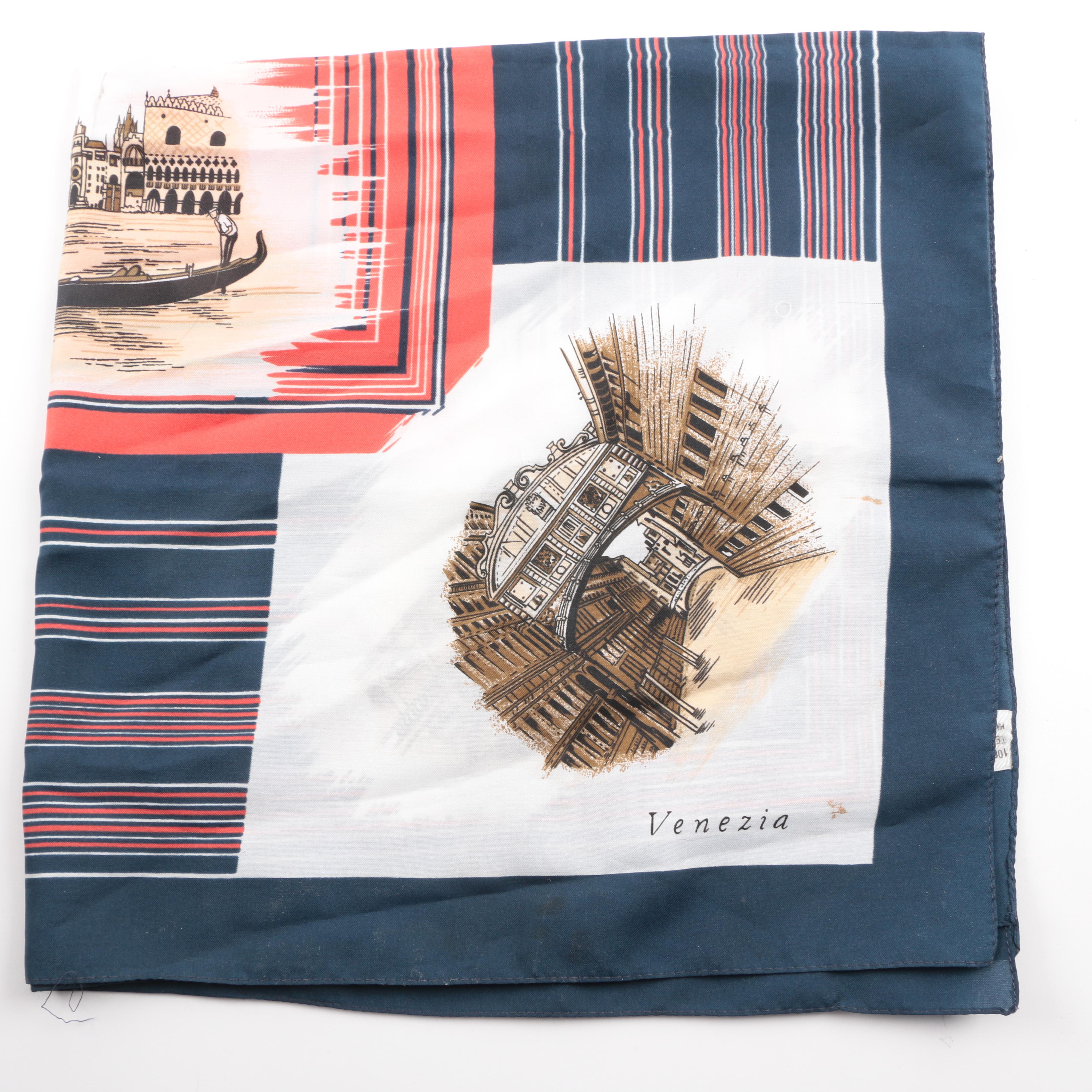 Collection of Vintage Red White and Blue Accessories