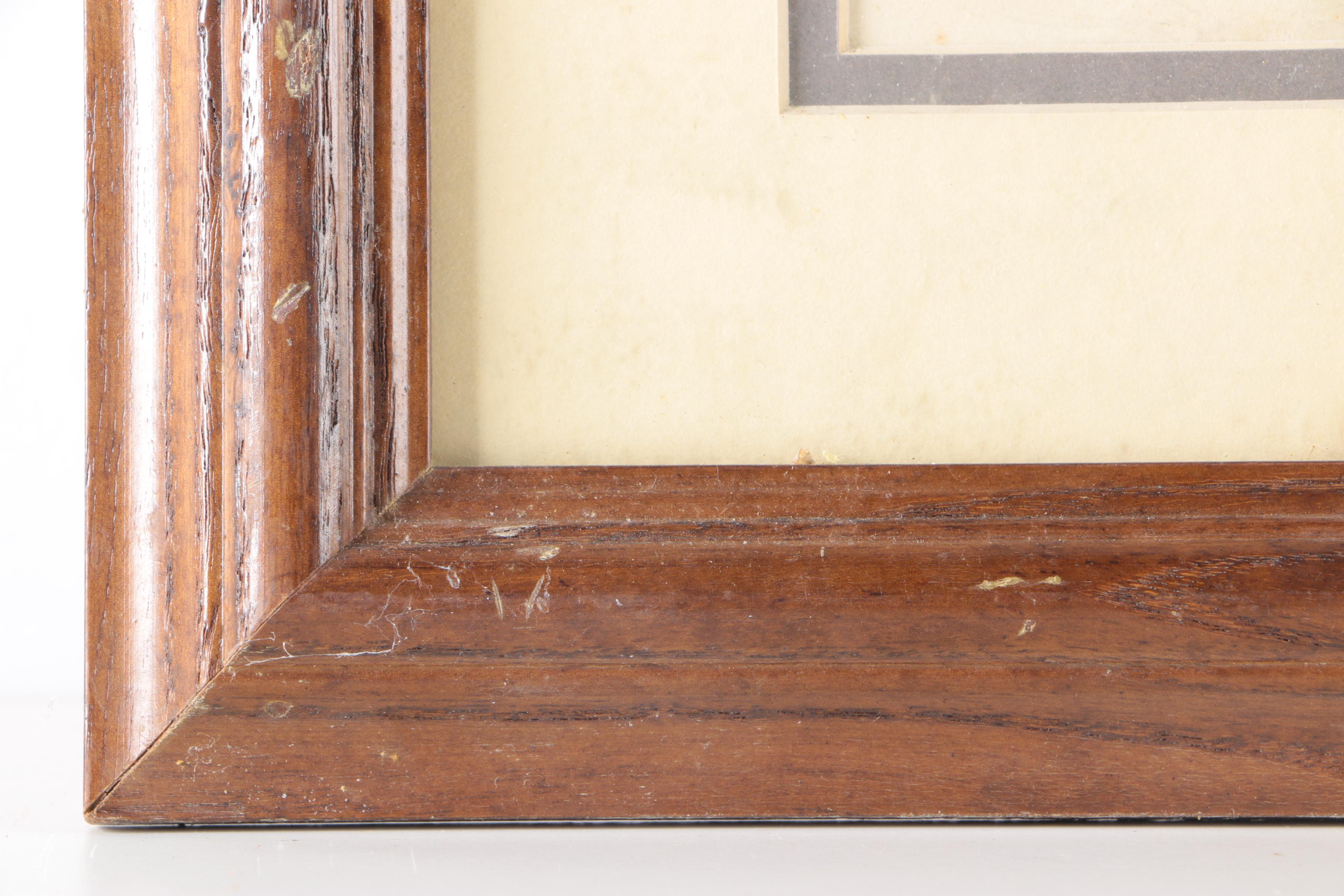 Signed Watercolor Sketch of Chicago Marina Towers