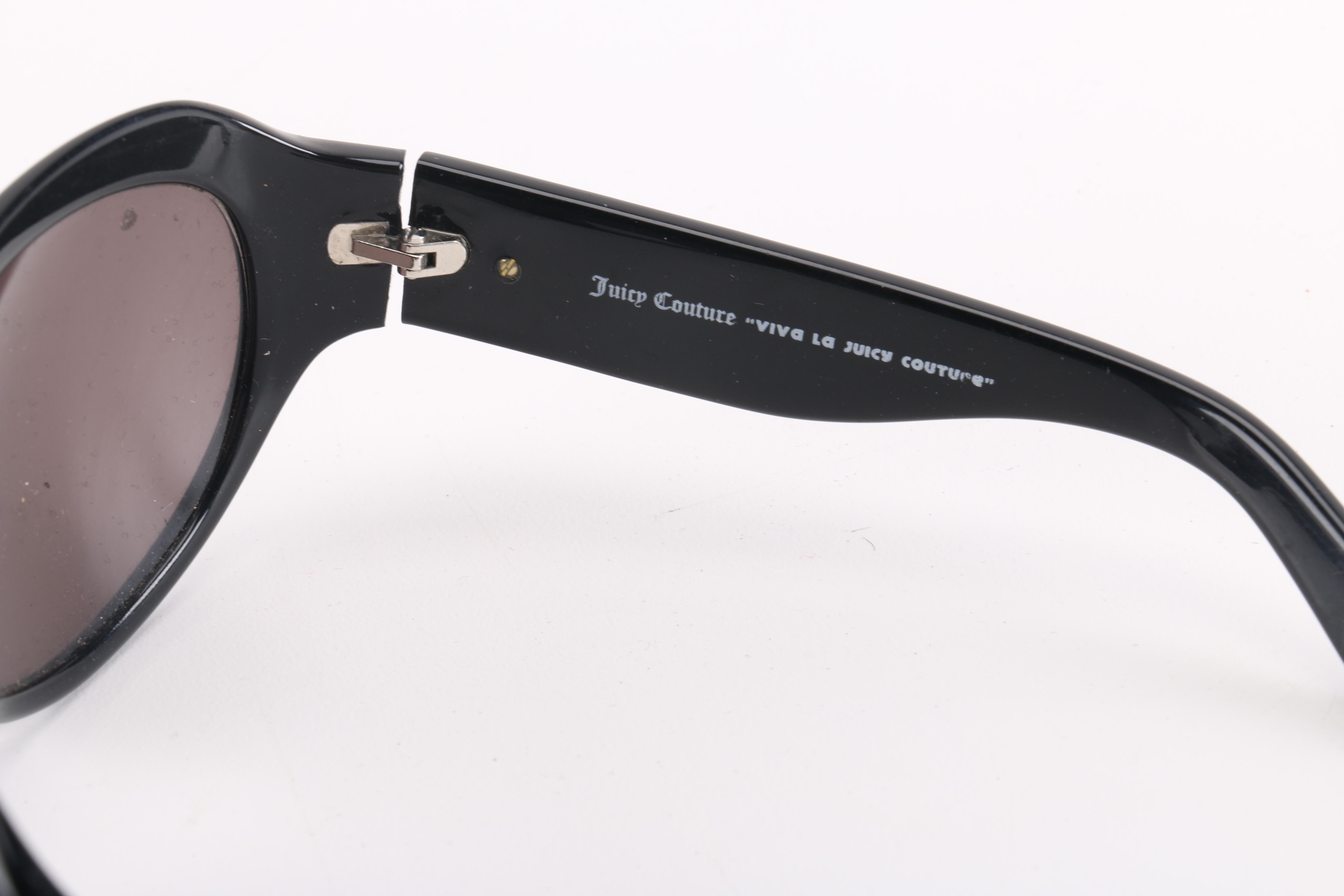 Selection of Sunglasses Including Oakley and Juicy Couture