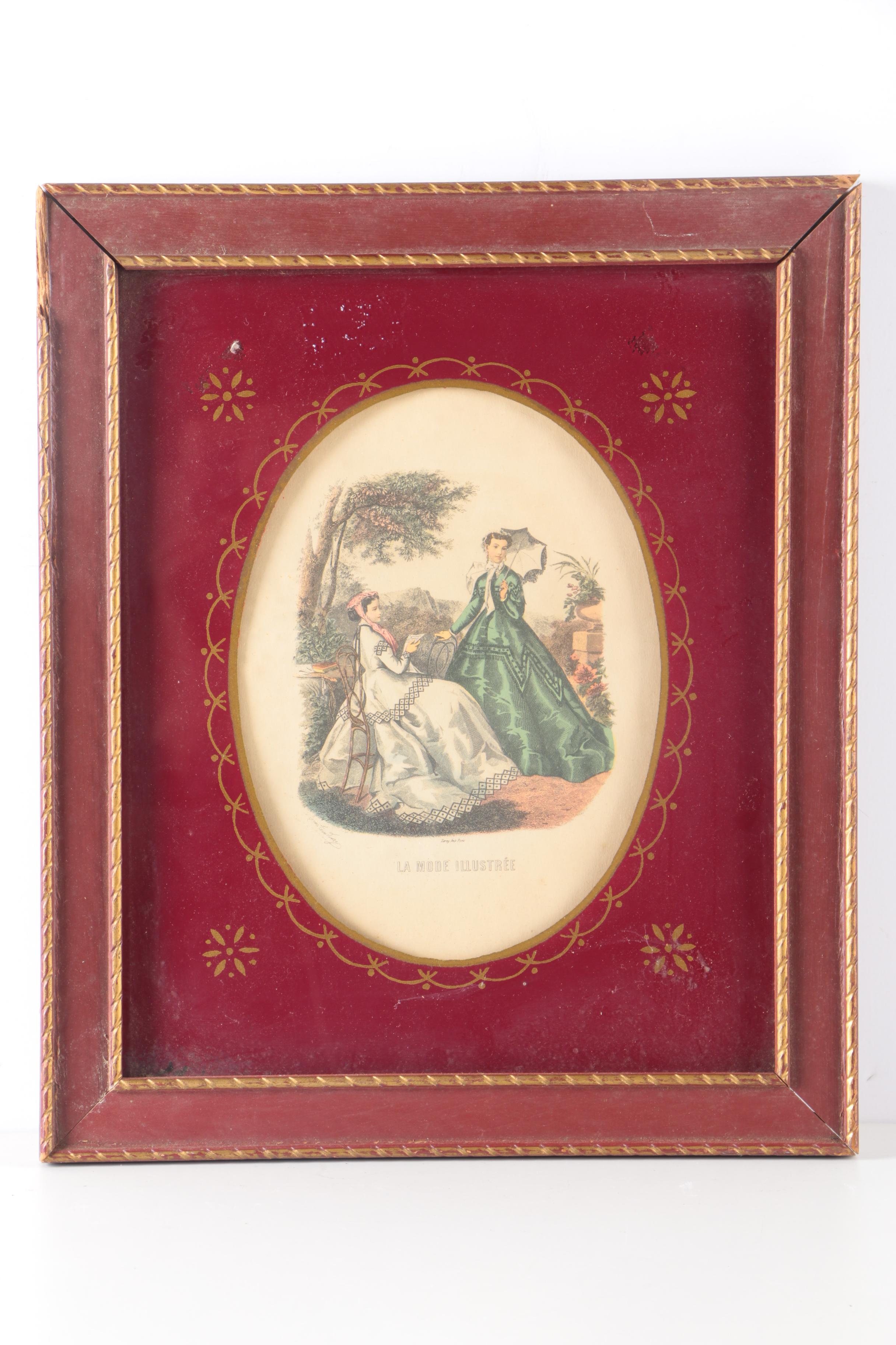 Framed Prints on Paper of Figures