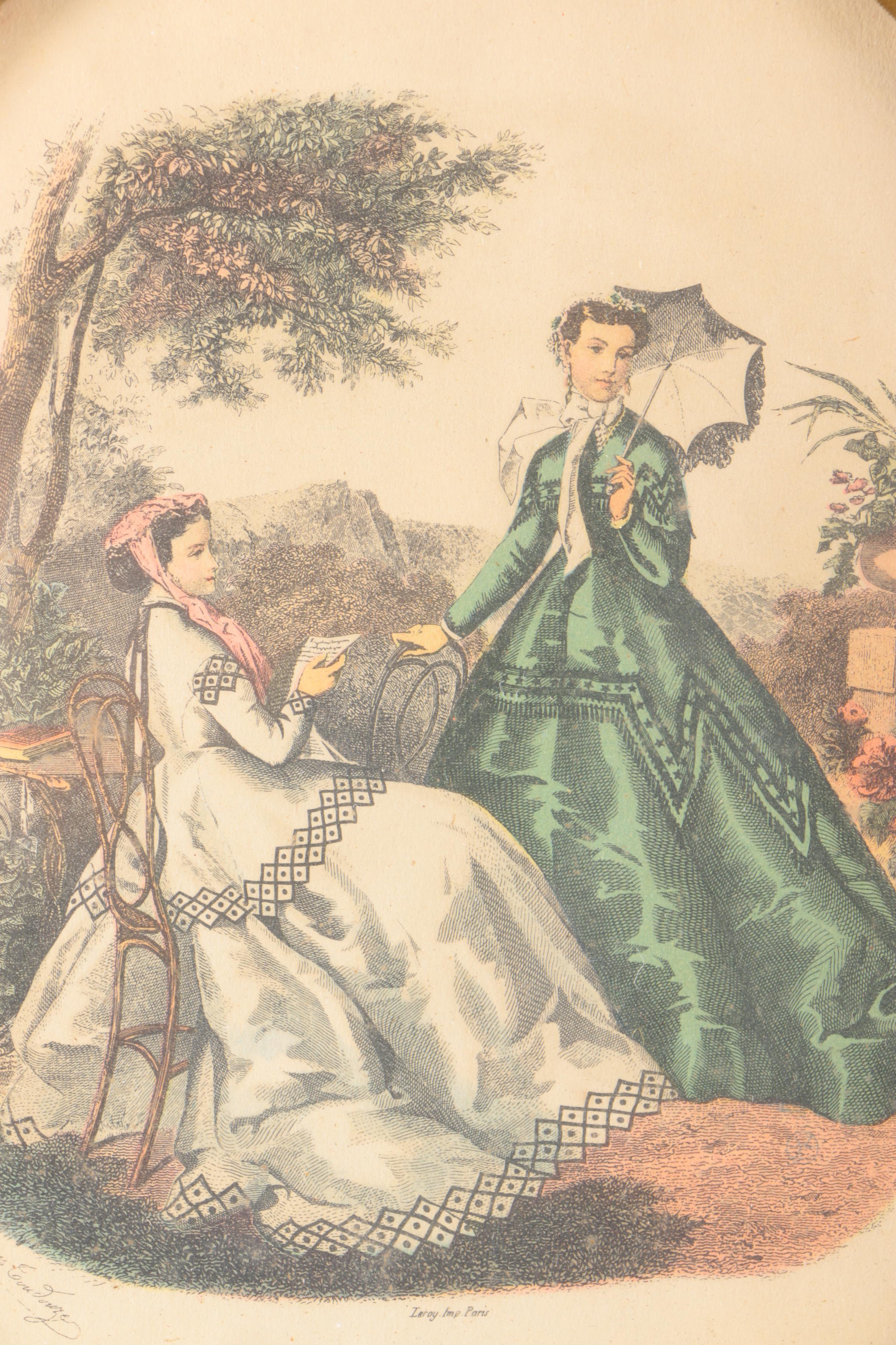 Framed Prints on Paper of Figures