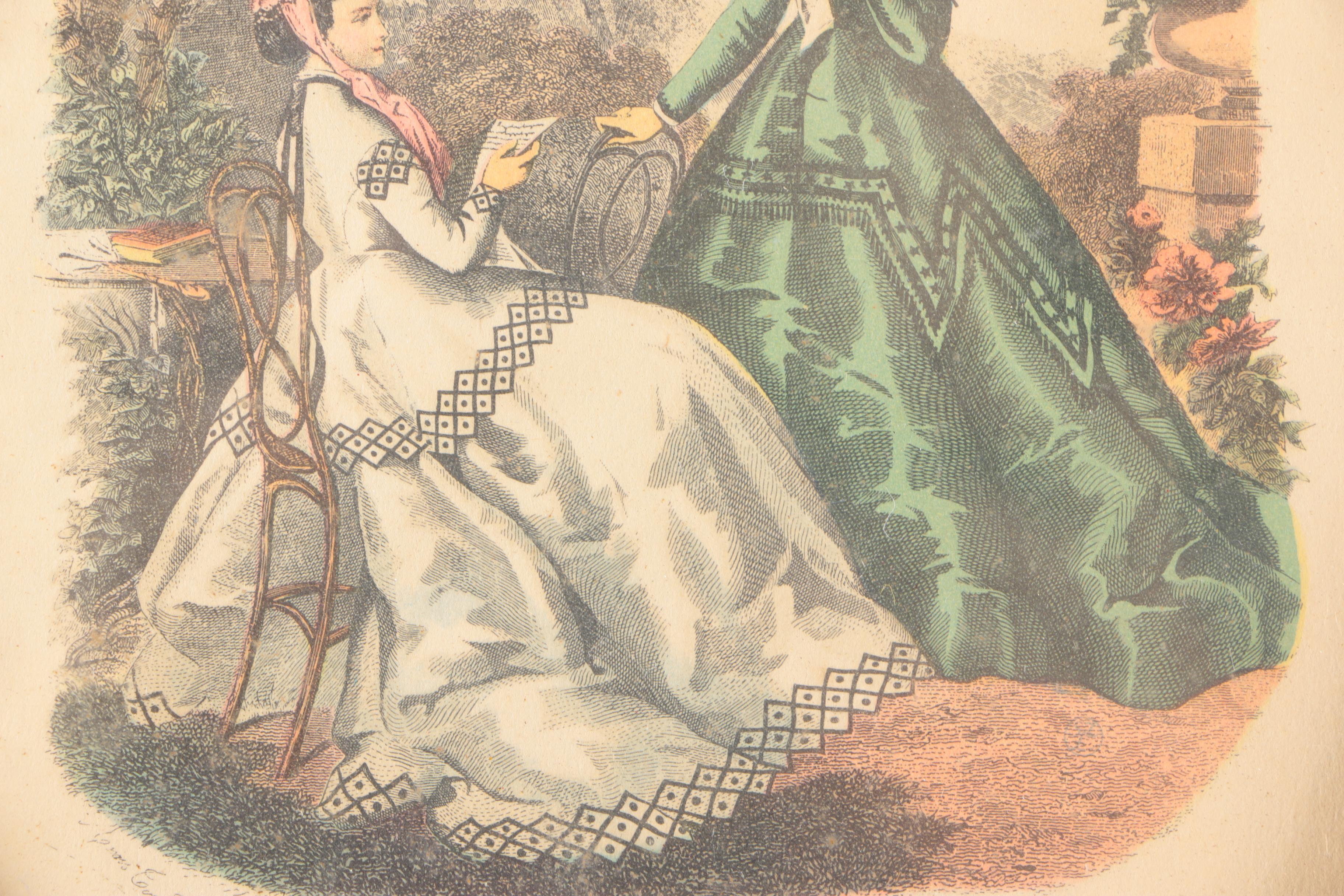 Framed Prints on Paper of Figures