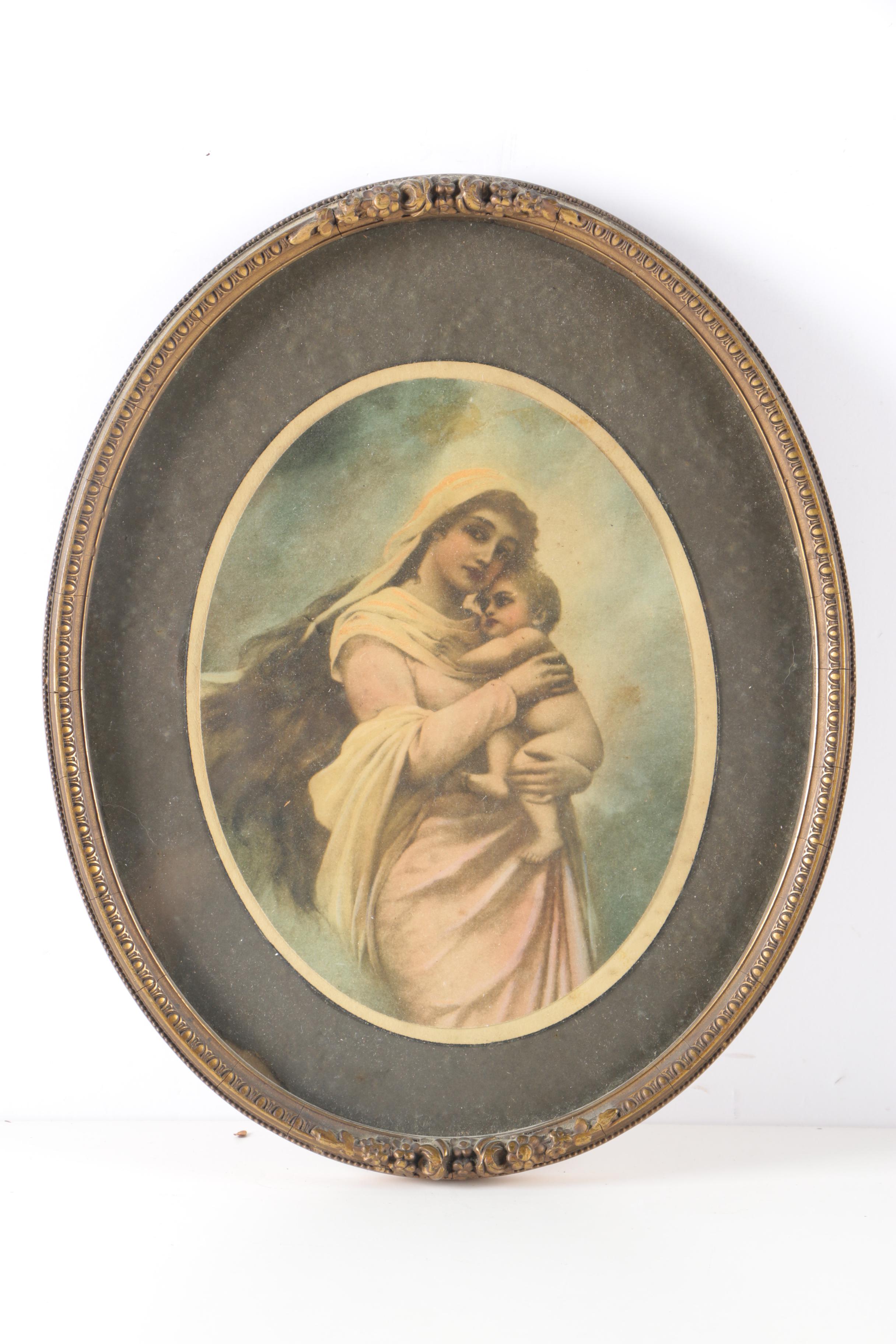 Framed Prints on Paper of Figures