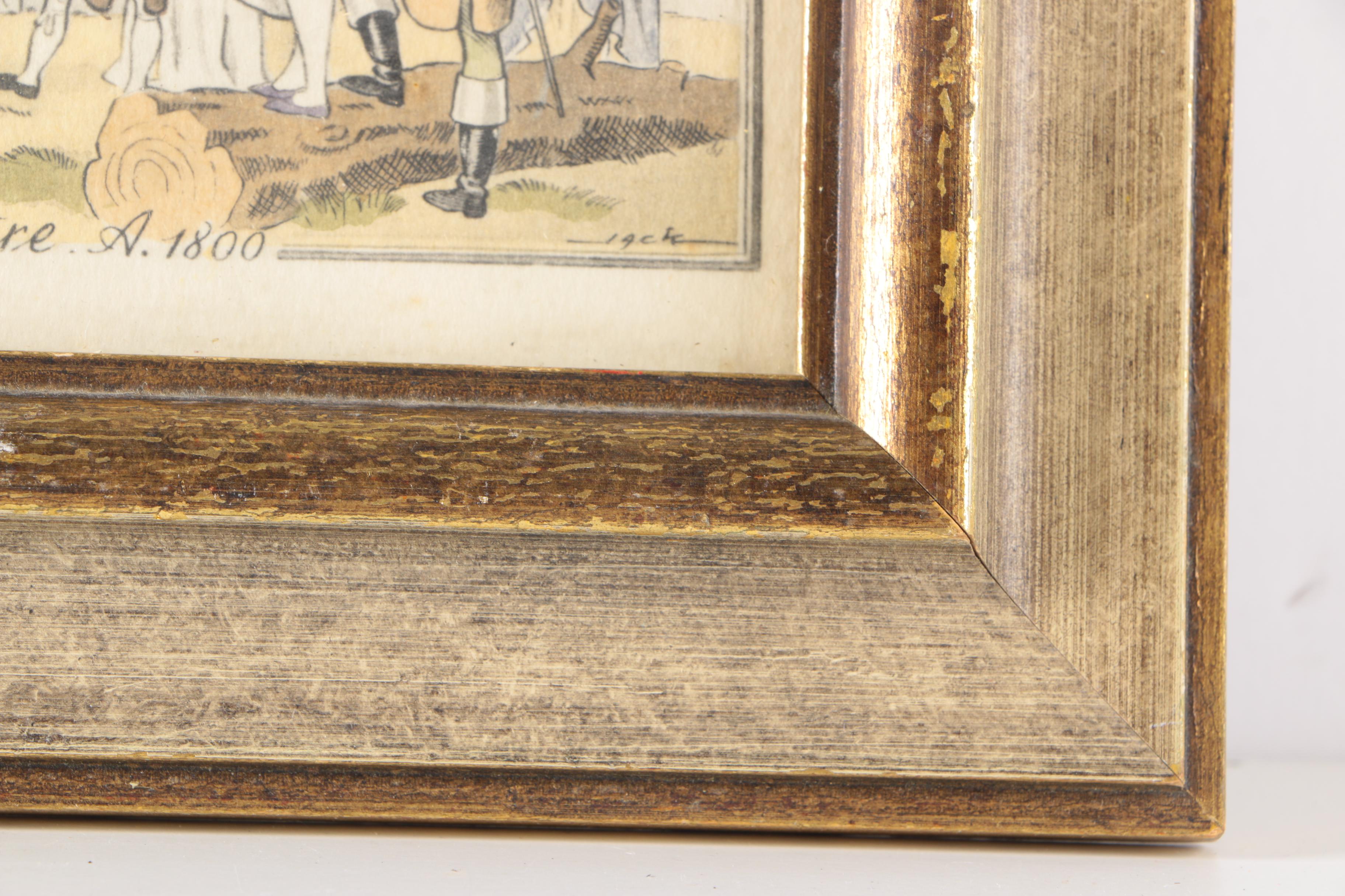 Framed Prints on Paper of Figures