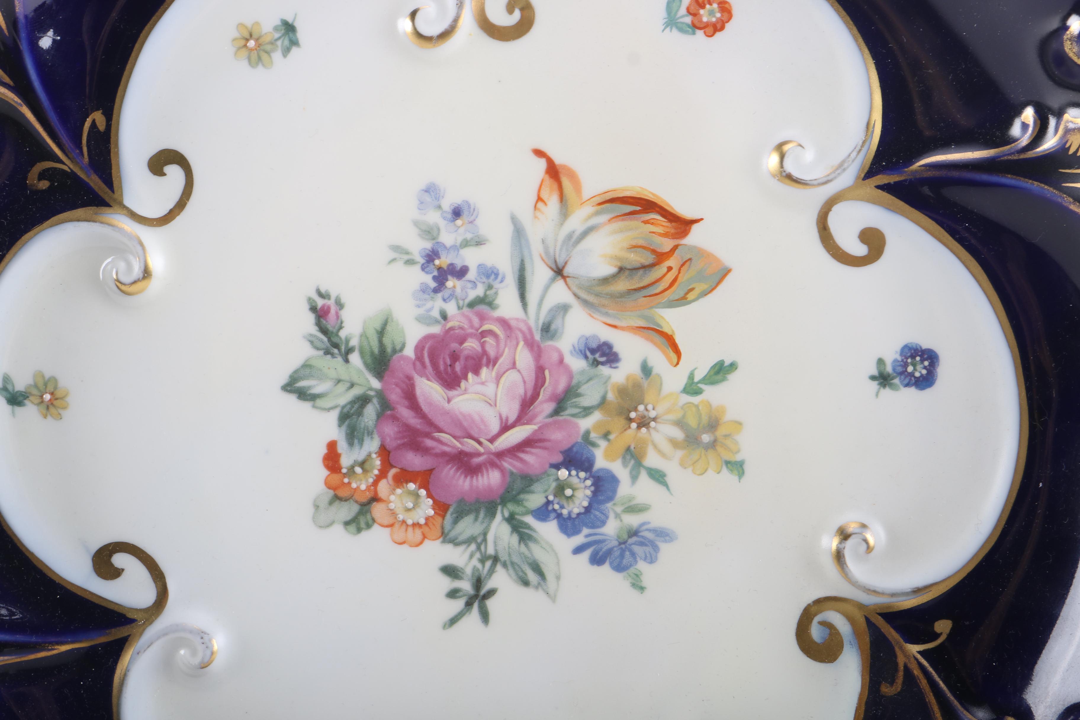 Graf Von Henneberg Jlmenau Porcelain Platters