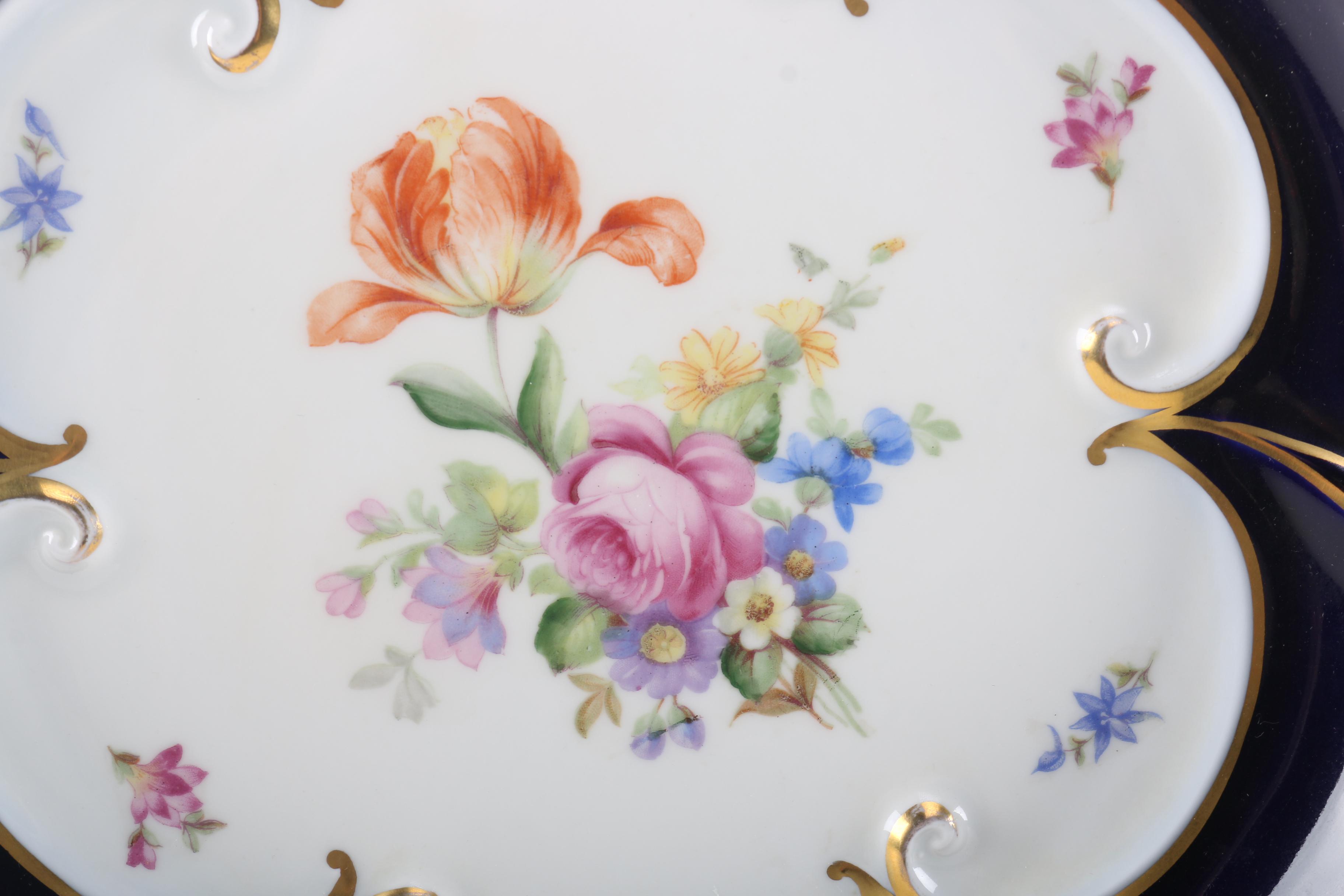 Graf Von Henneberg Jlmenau Porcelain Platters