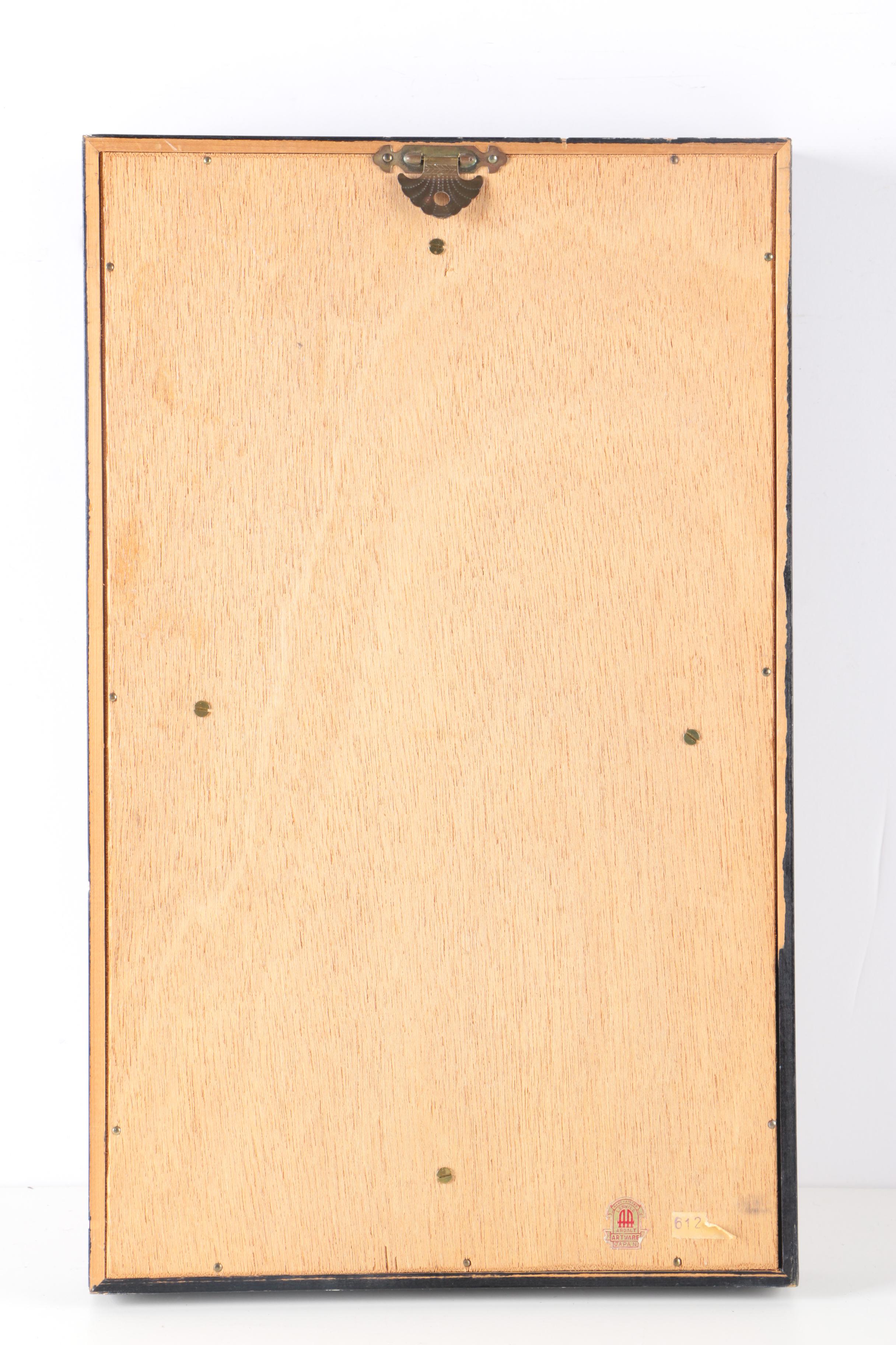 Lenwile Ardalt Hand Painted Tiles of Man on Horseback