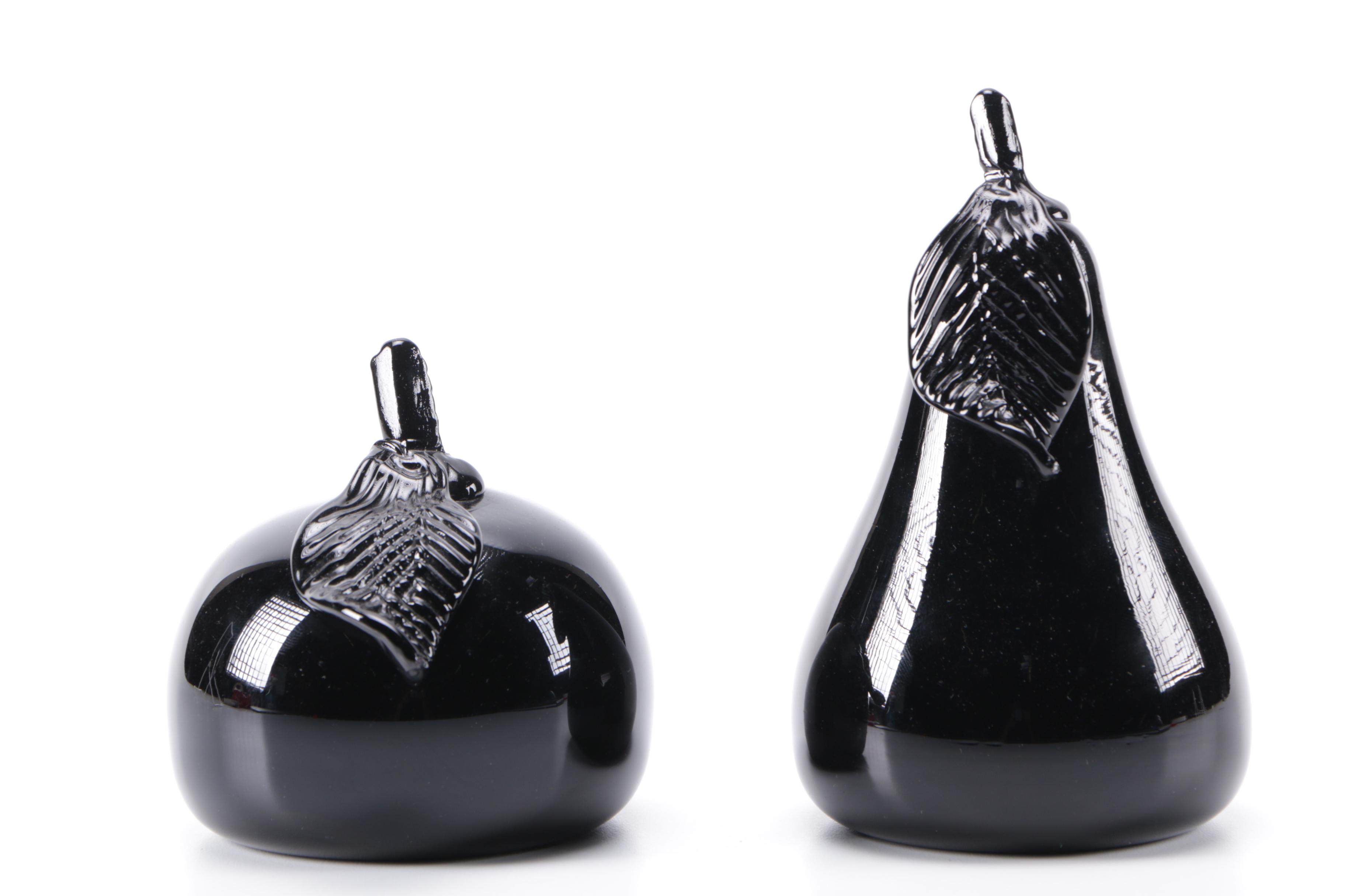 Vintage Joseph Magnin Decorative Glass Fruit