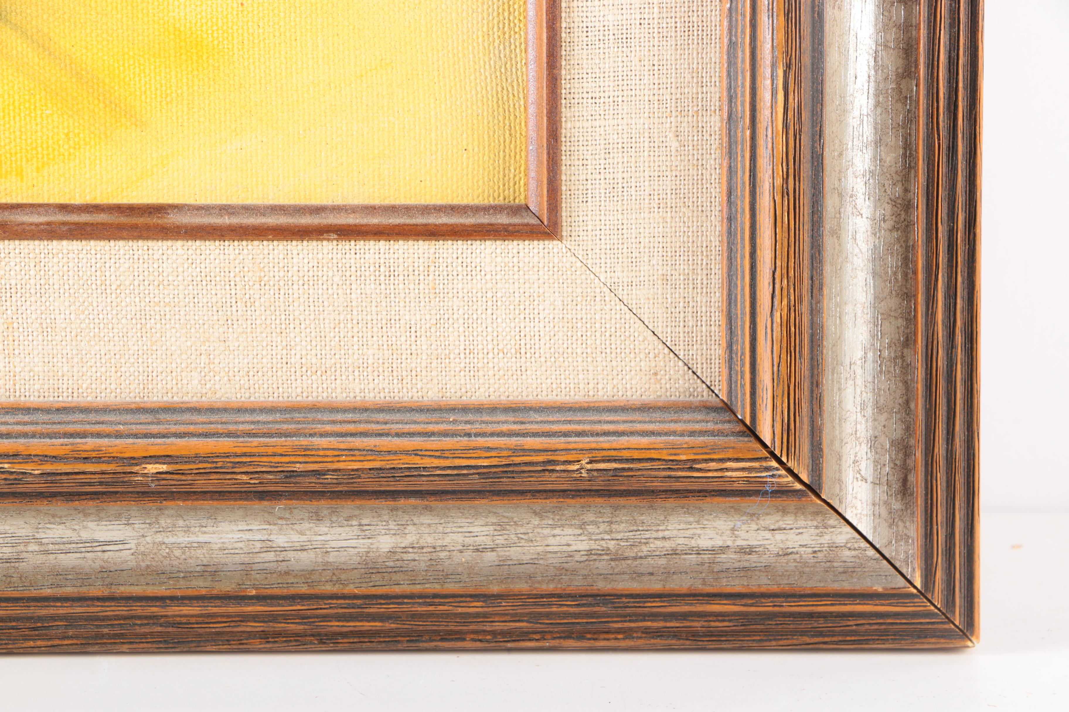 Signed Oil Paintings of Flowers