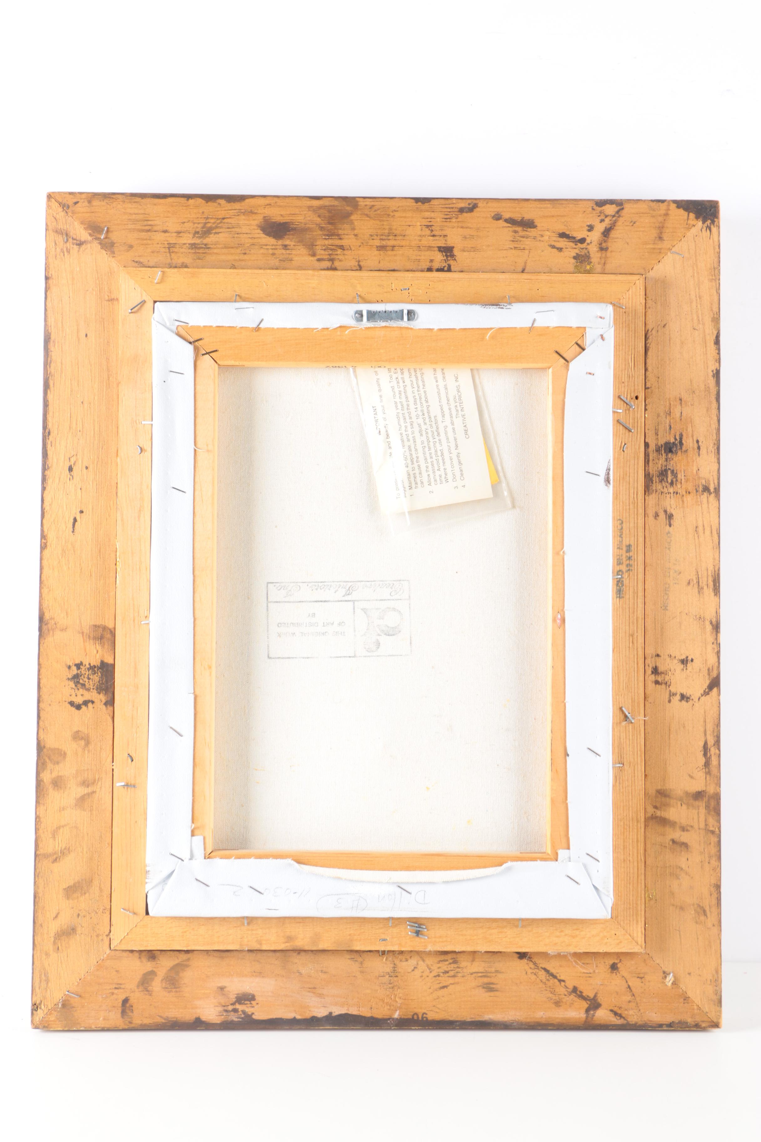 Signed Oil Paintings of Flowers