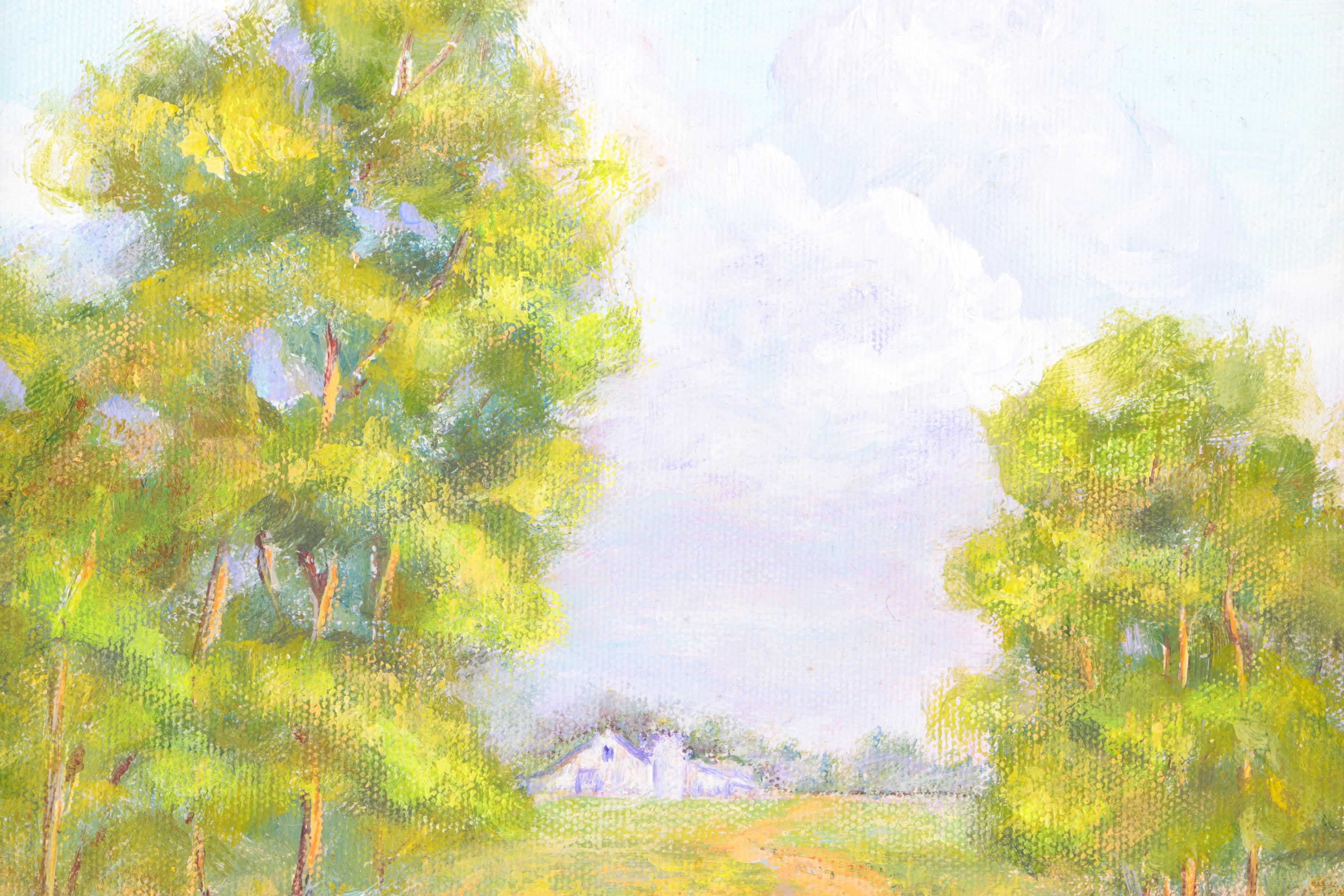 Original Oil Landscape Painting on Canvas