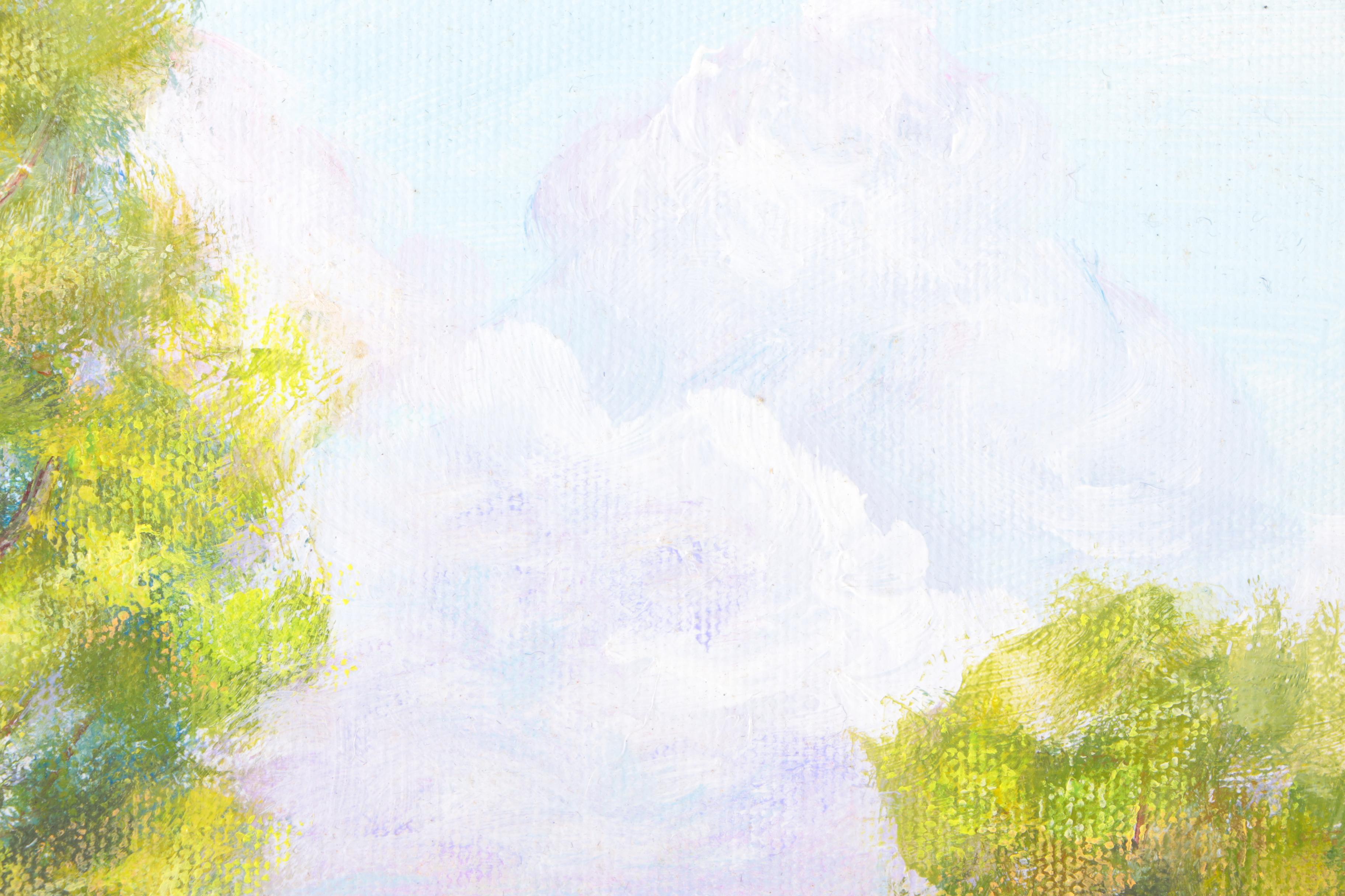 Original Oil Landscape Painting on Canvas