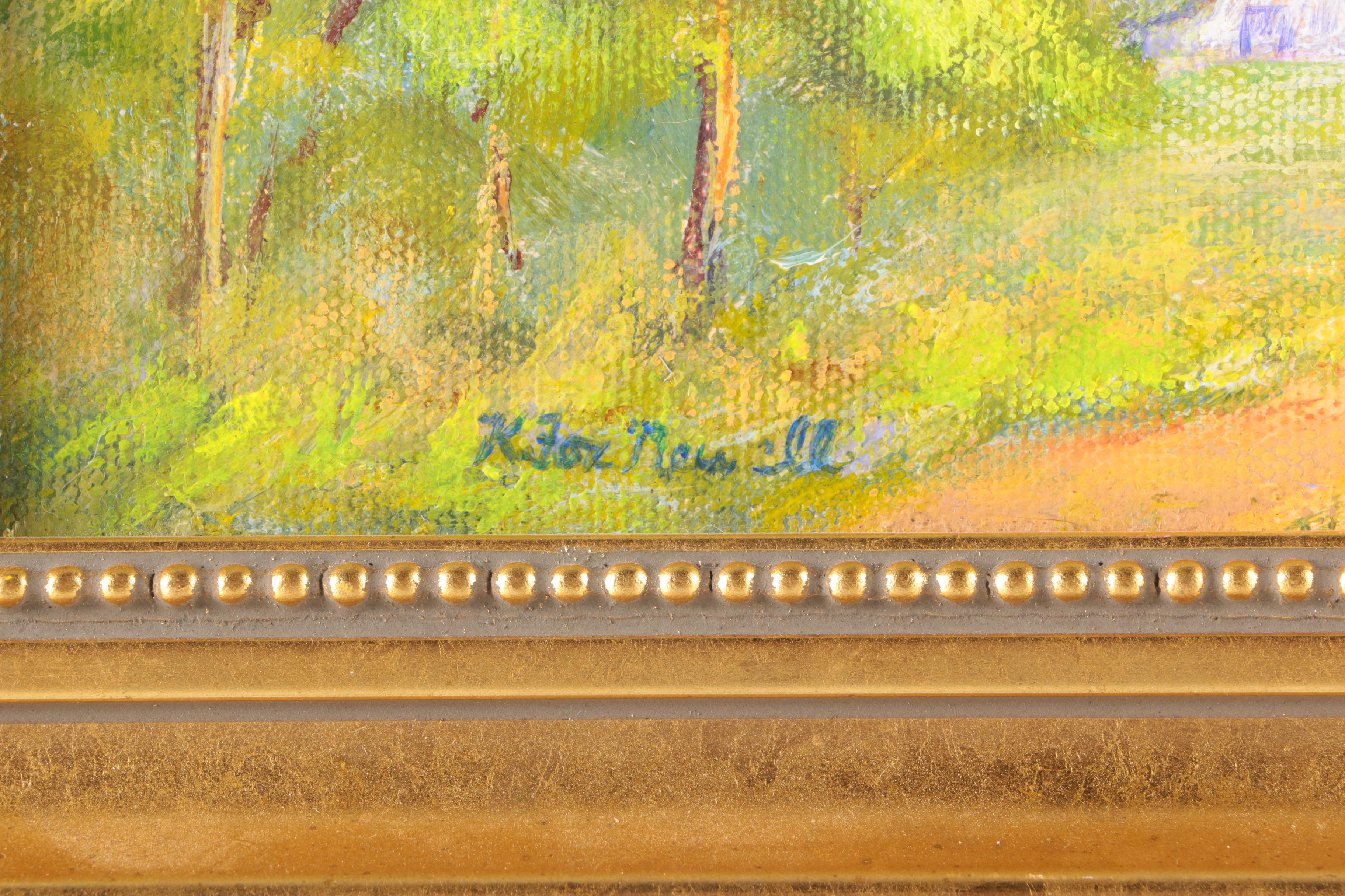 Original Oil Landscape Painting on Canvas