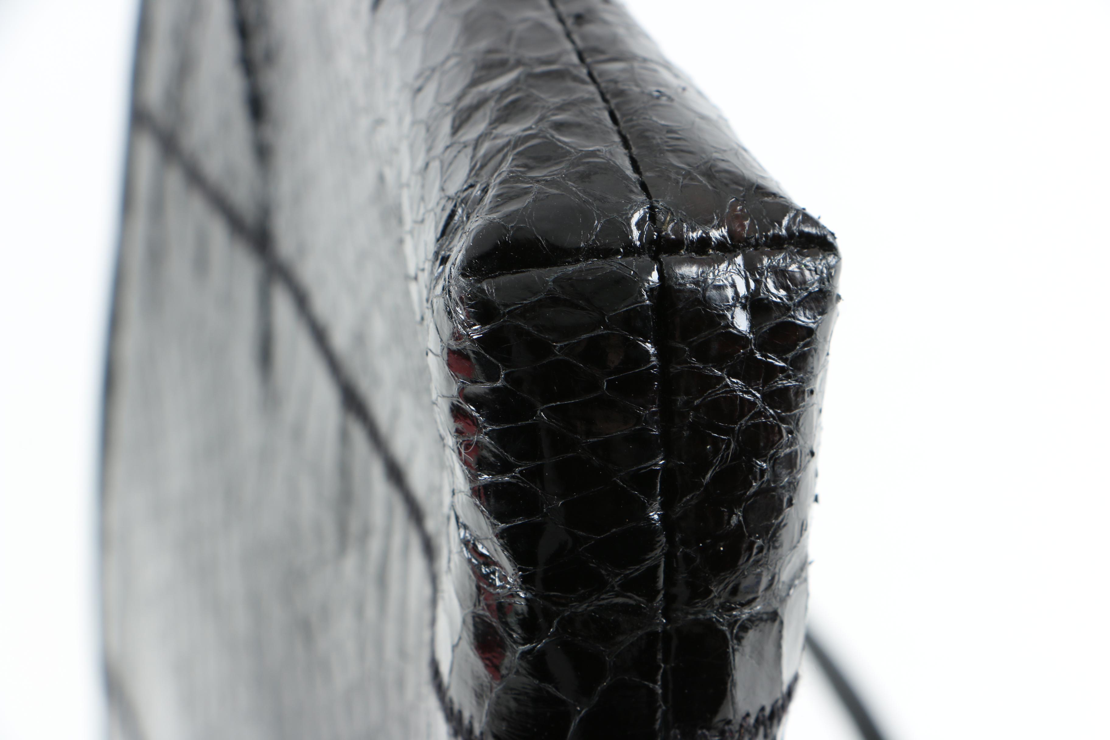 Collection of Leather and Snakeskin Clutches