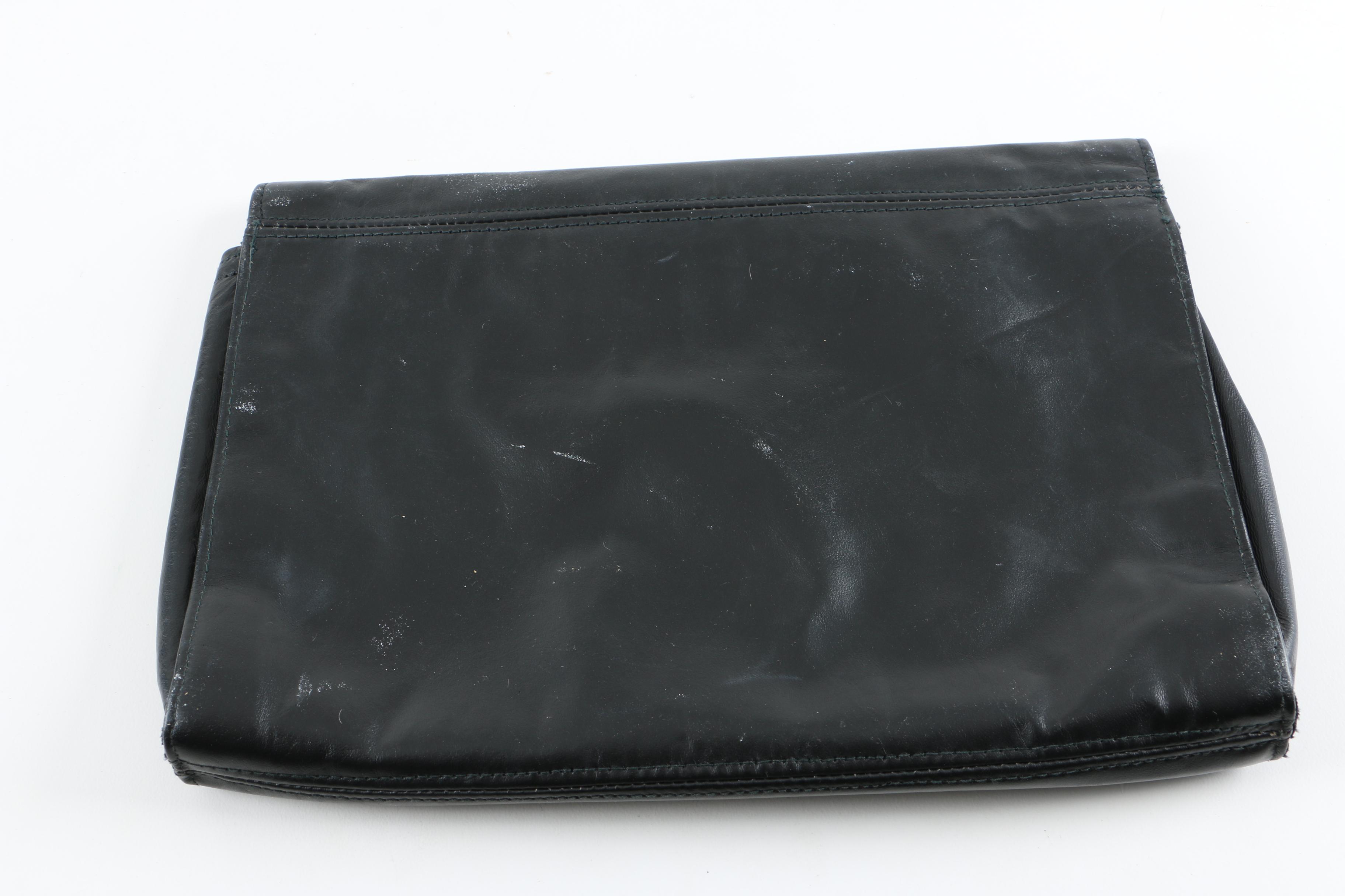 Collection of Leather and Snakeskin Clutches