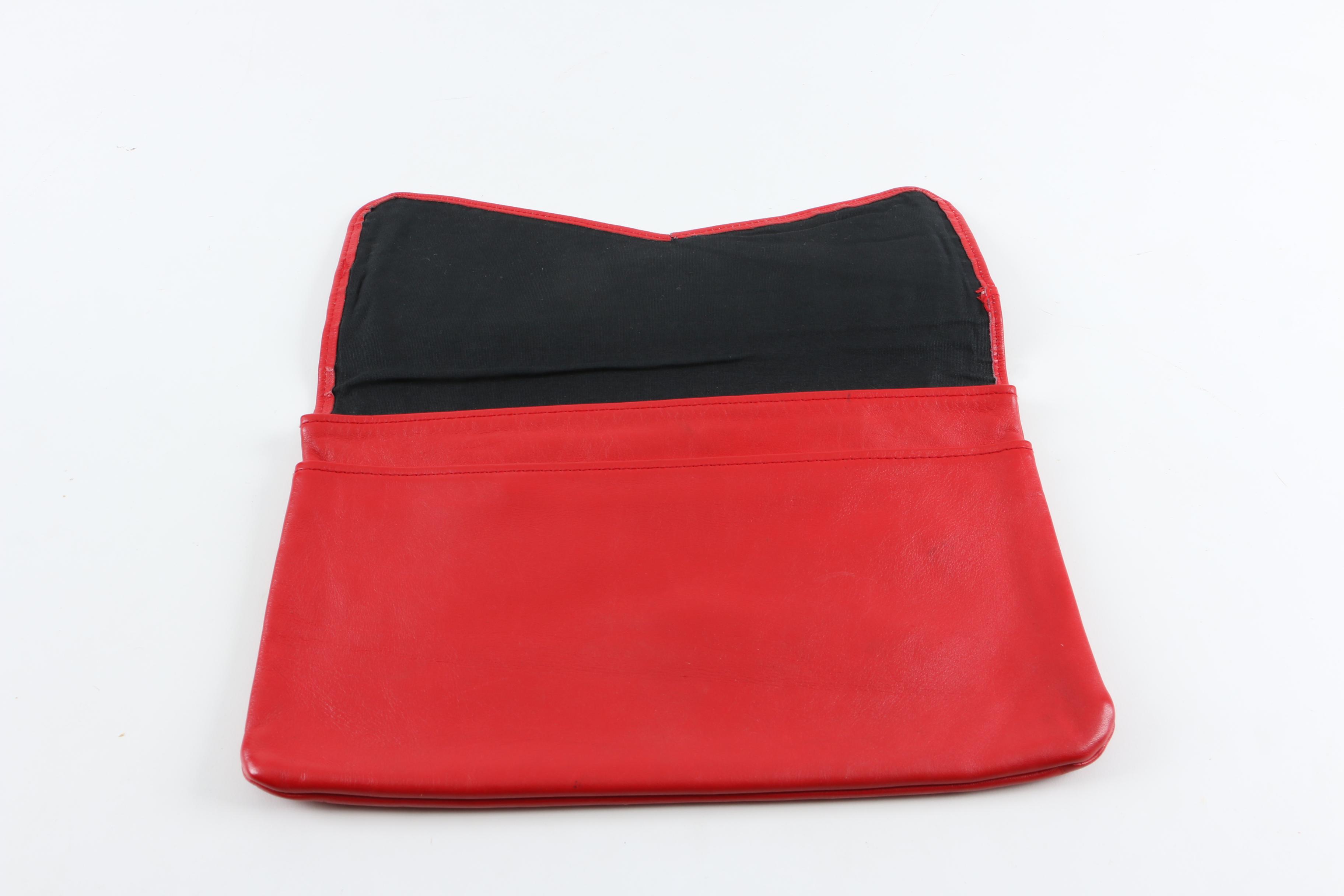 Collection of Leather and Snakeskin Clutches