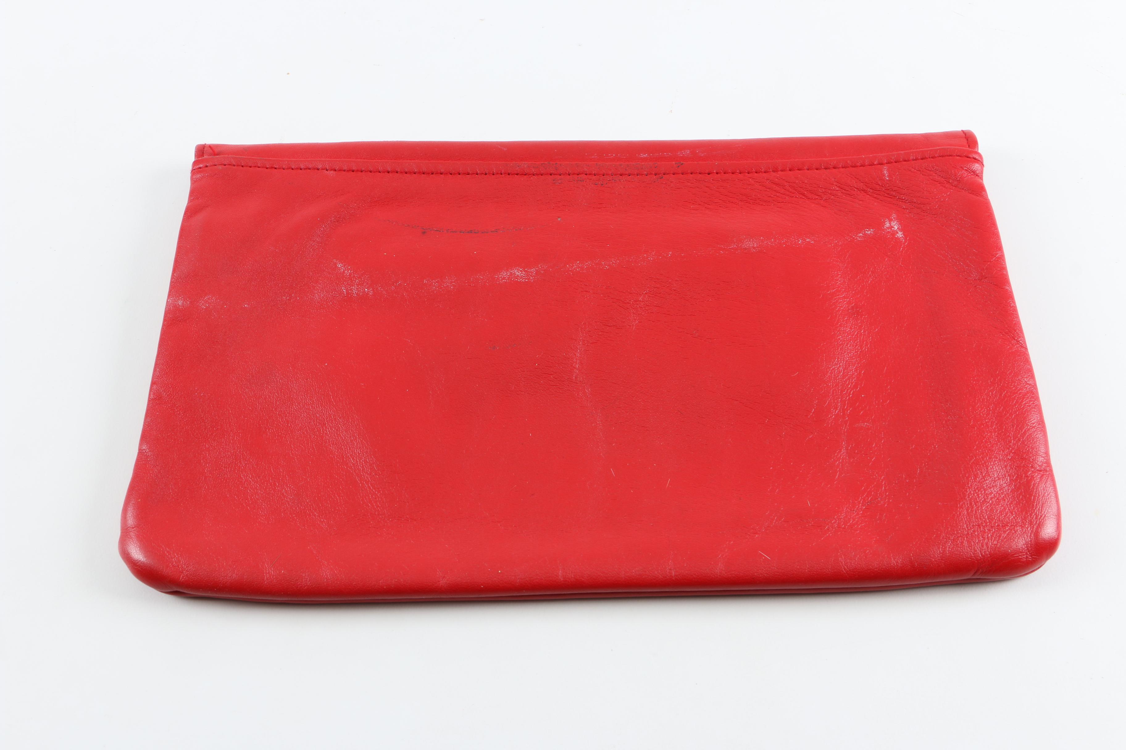 Collection of Leather and Snakeskin Clutches