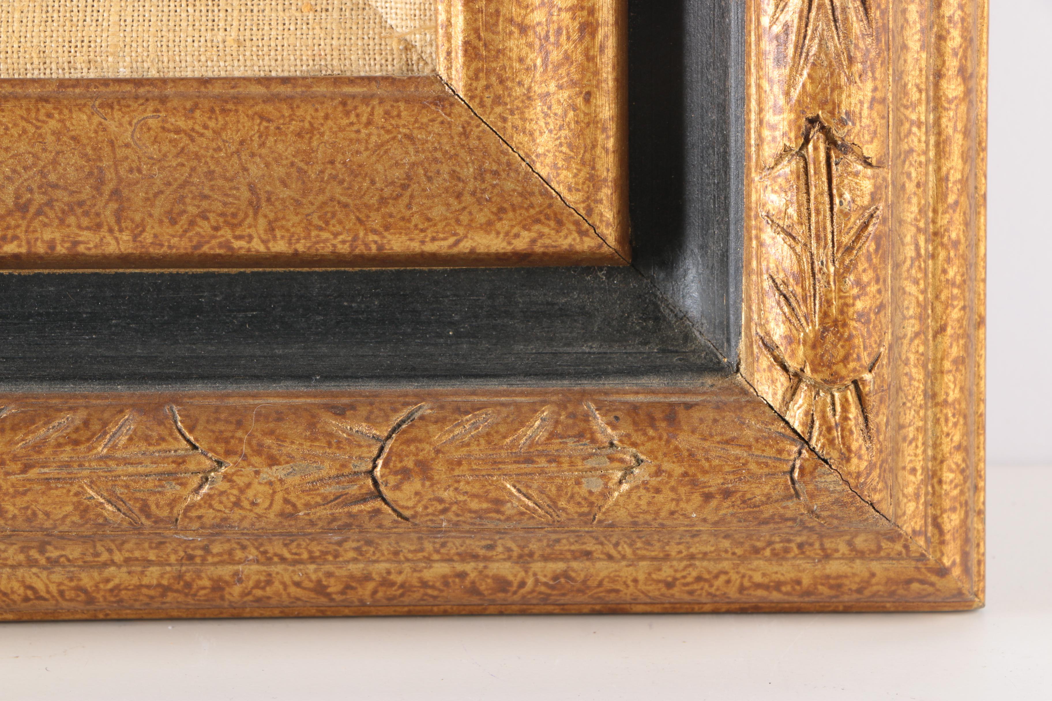 M. Parkes Oil Painting of Landscape