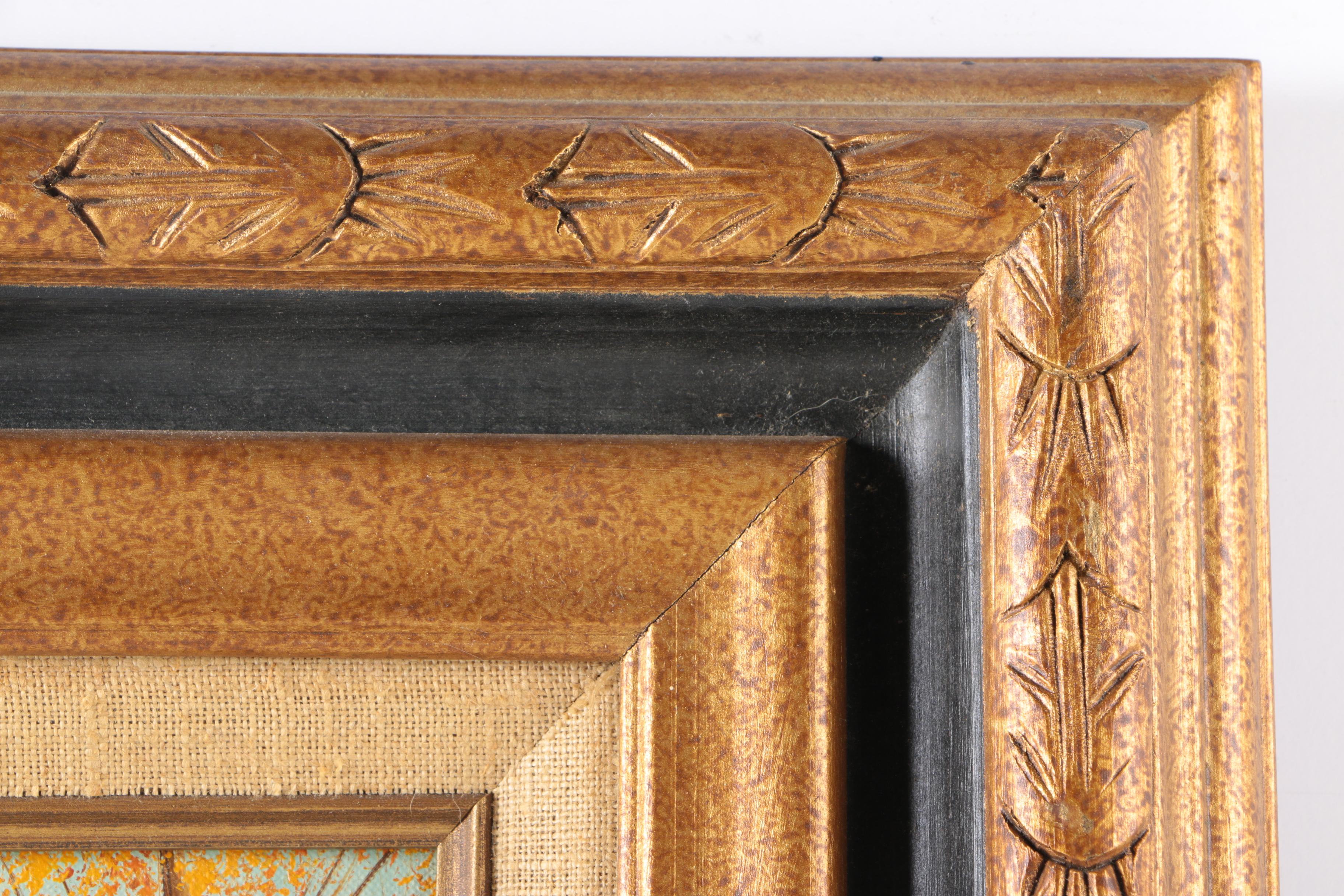 M. Parkes Oil Painting of Landscape