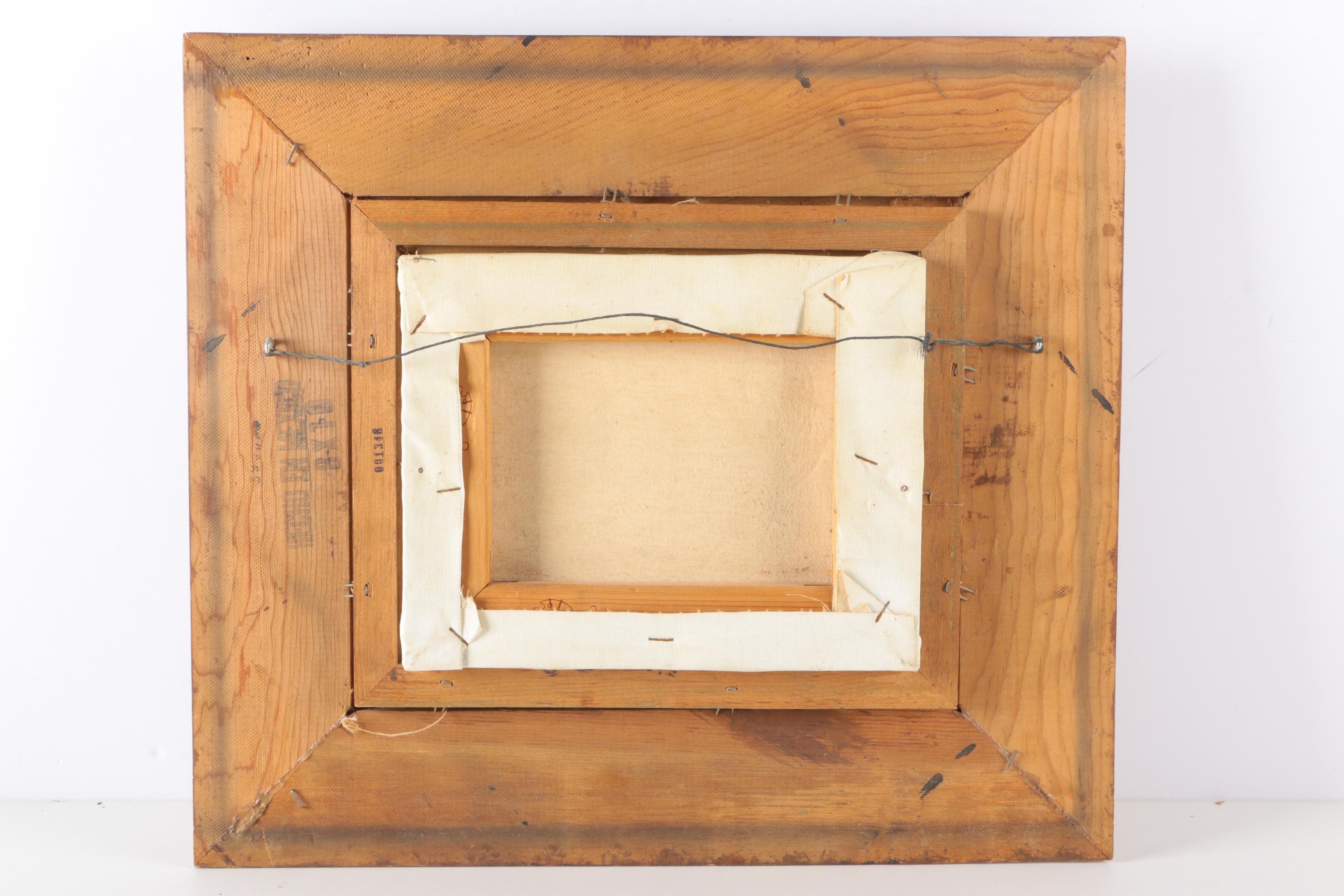 M. Parkes Oil Painting of Landscape