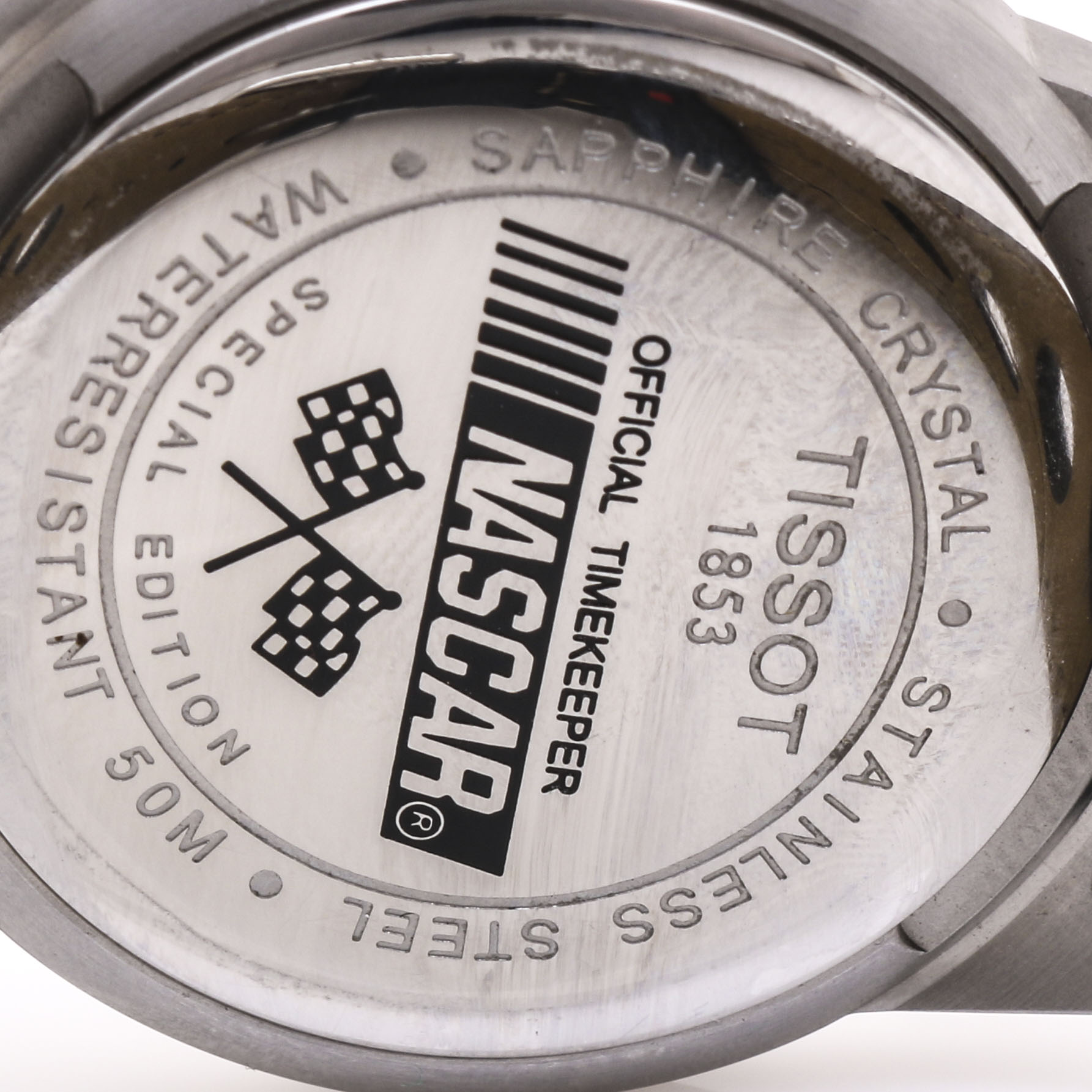 Tissot 1853 Official Timekeeper NASCAR Special Addition Watch