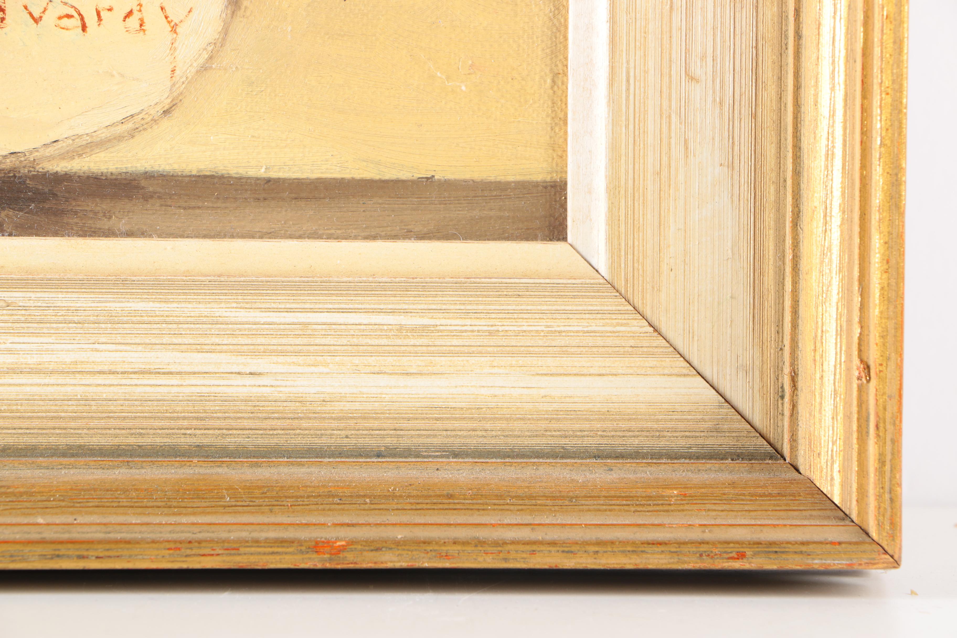 Erzsébet Udvardy Oil on Board Still Life