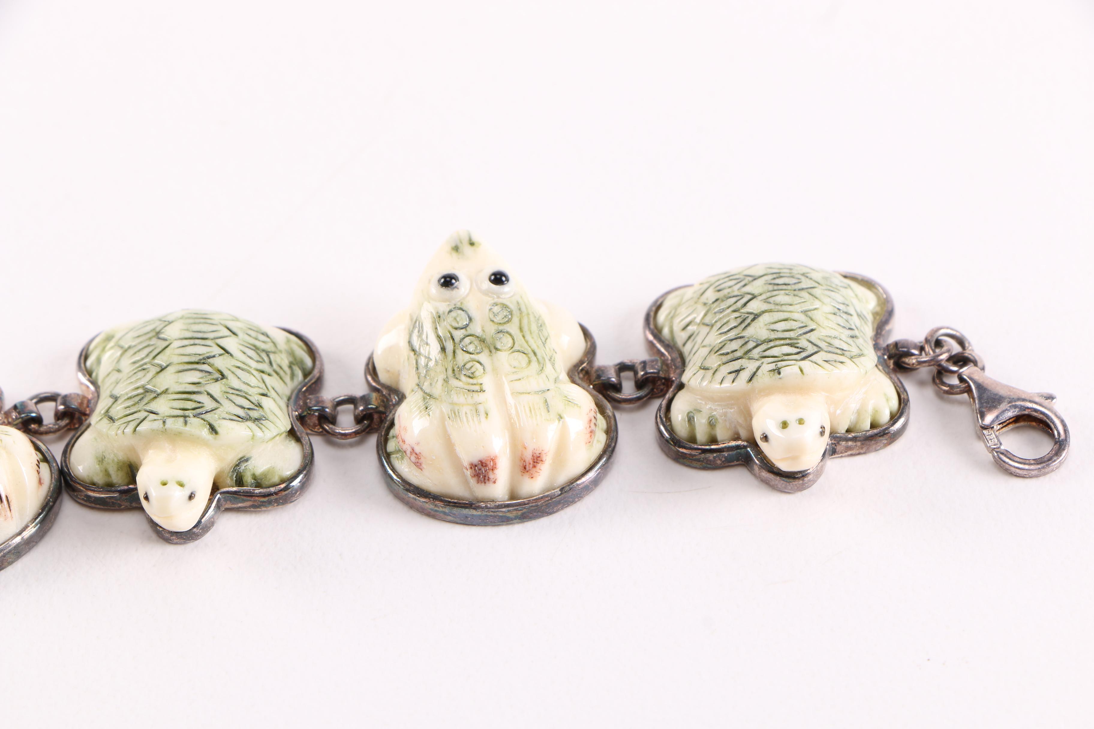 Amy Kahn Russell Sterling Silver Bracelet and Ring