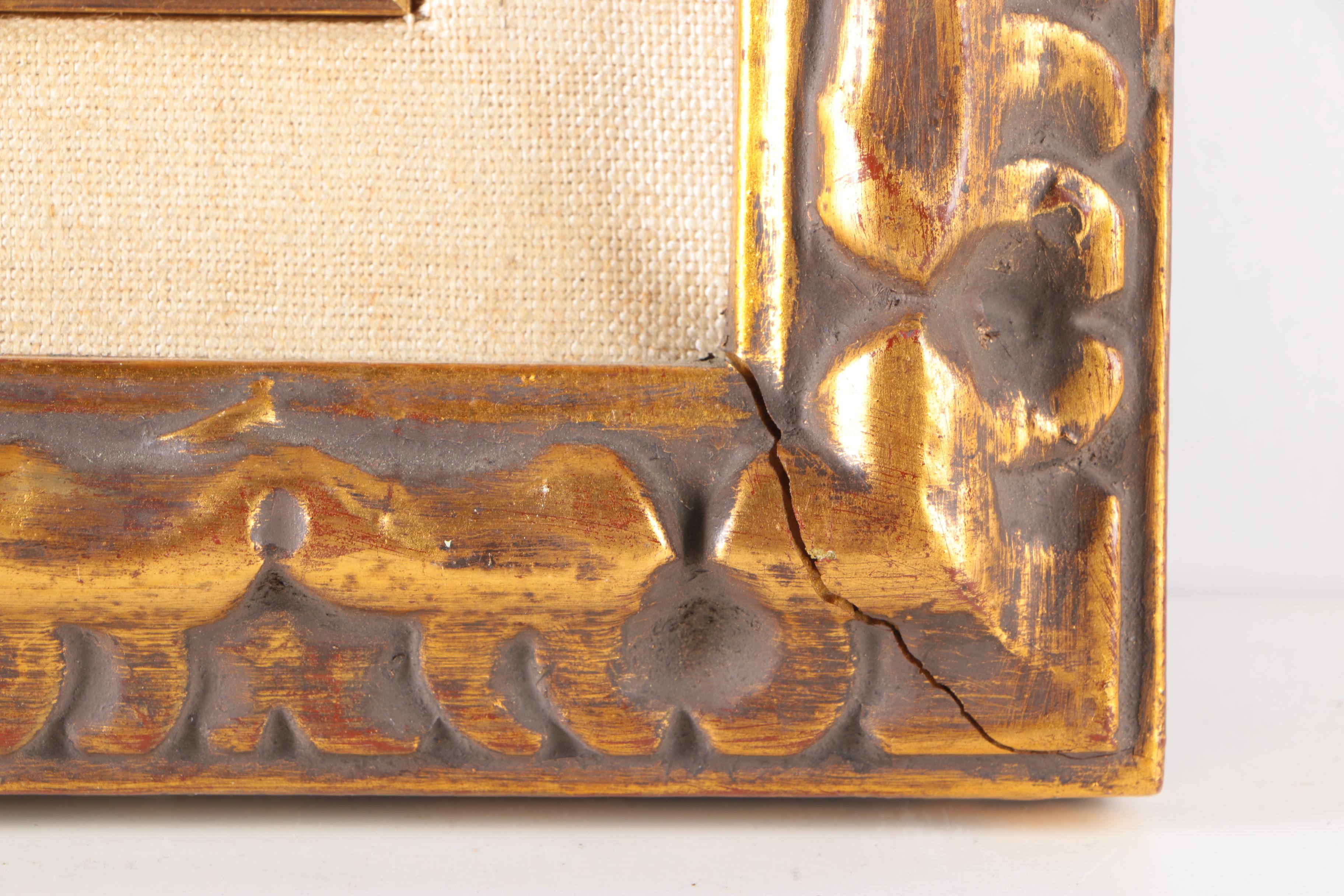 Pat Davis Oil Painting of Interior Scene