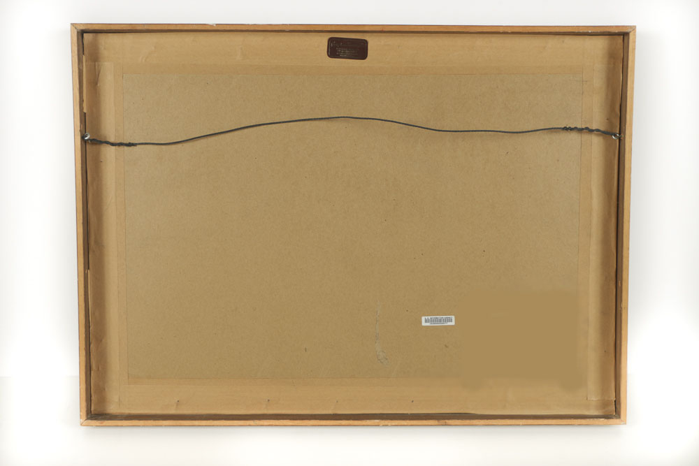 Harold Altman Limited Edition Lithograph on Paper "Approaching Figure"