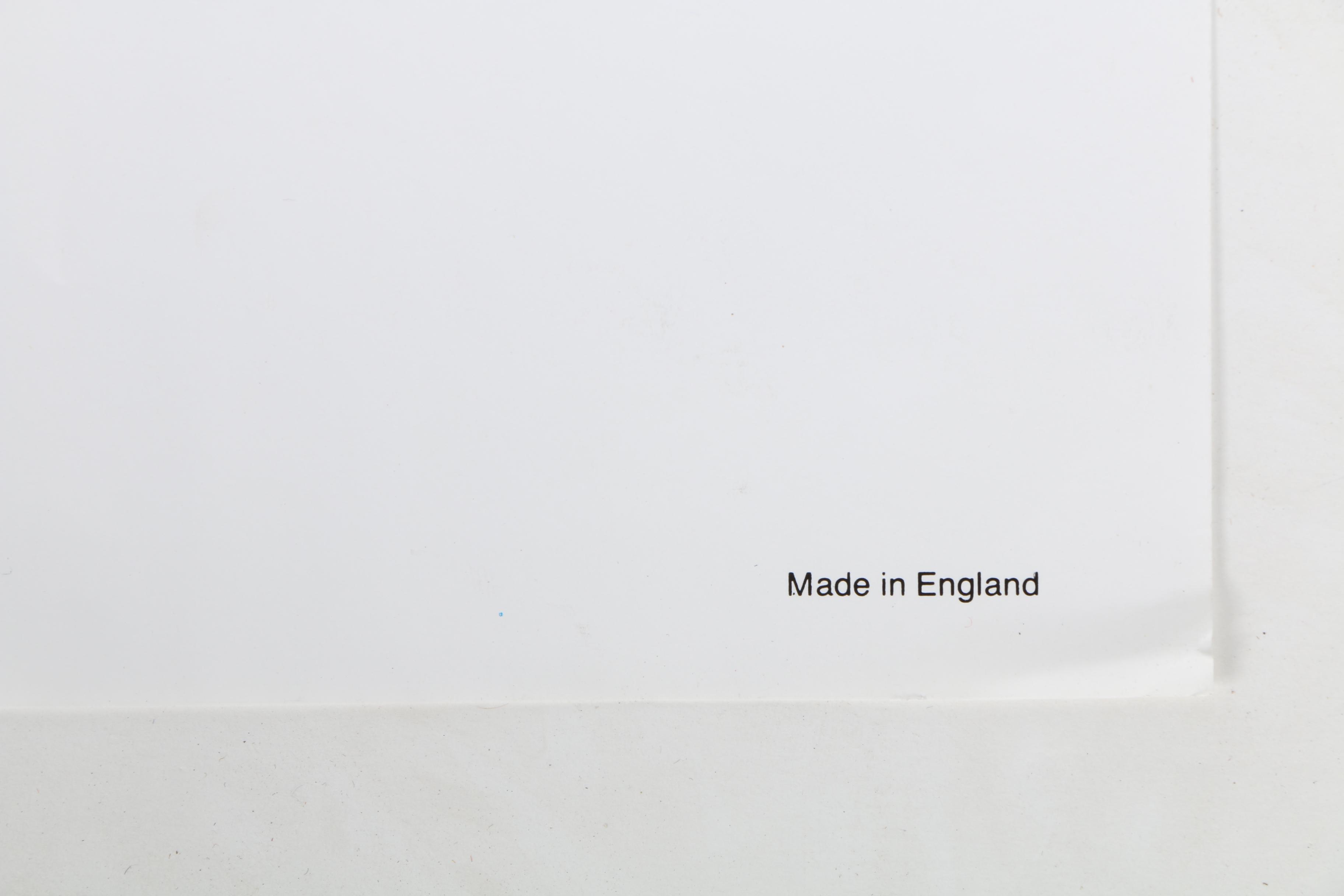 Offset Lithograph Movie Poster of Stanley Kubrick's "Clockwork Orange"