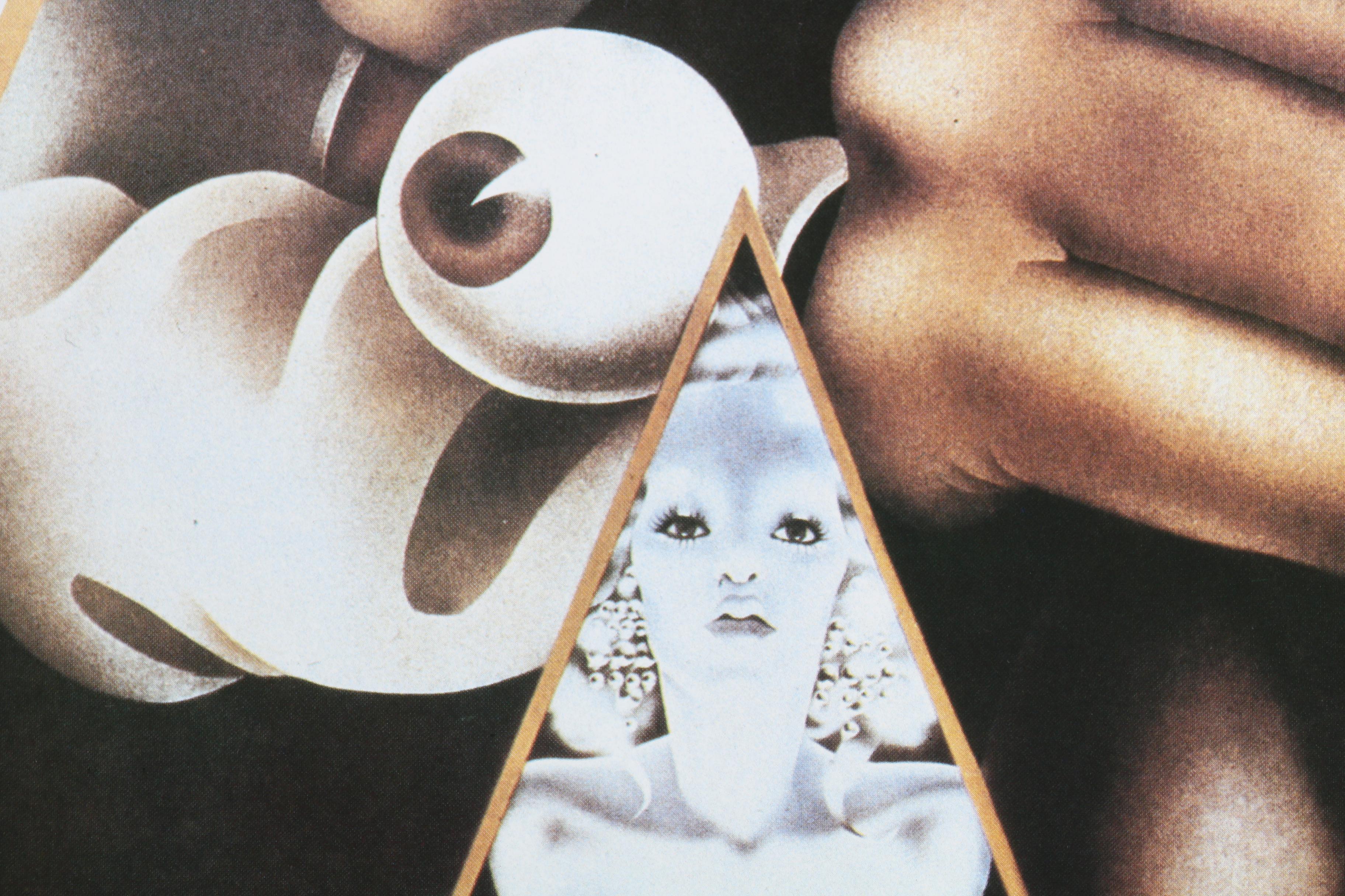 Offset Lithograph Movie Poster of Stanley Kubrick's "Clockwork Orange"