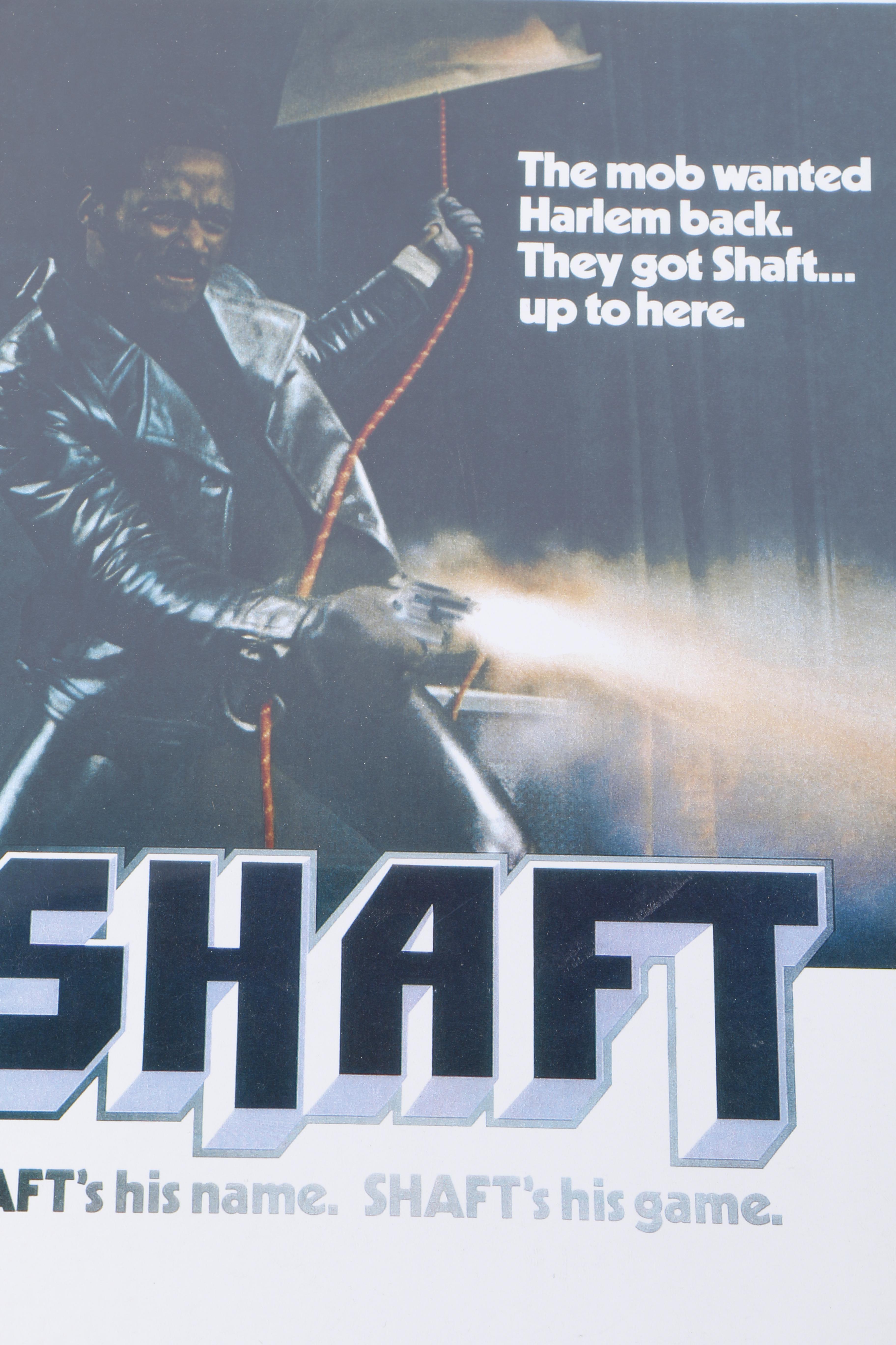 Digital Print of Gordon Parks' "Shaft" (1971) Movie Poster