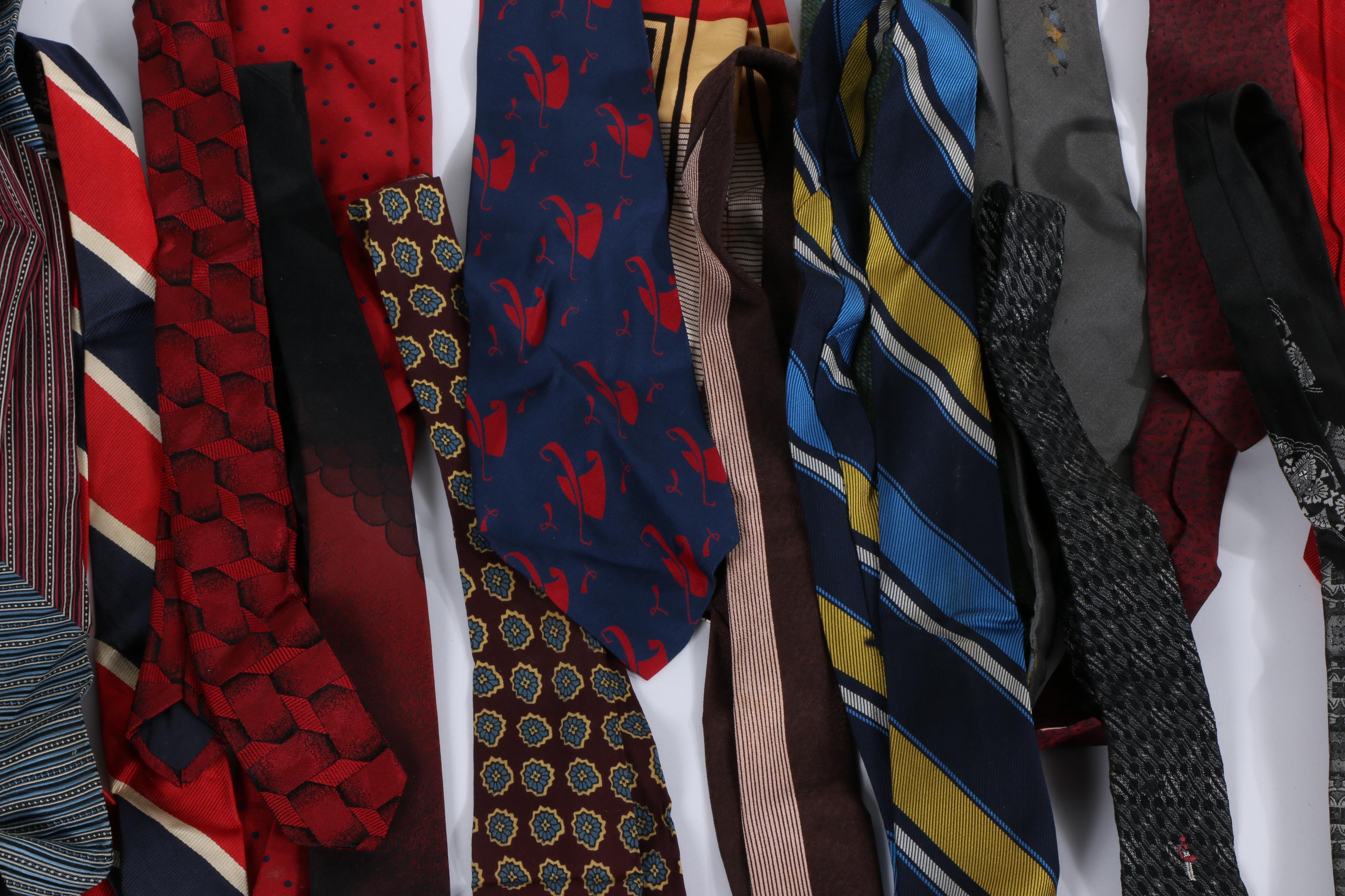Large Assortment of Neckties