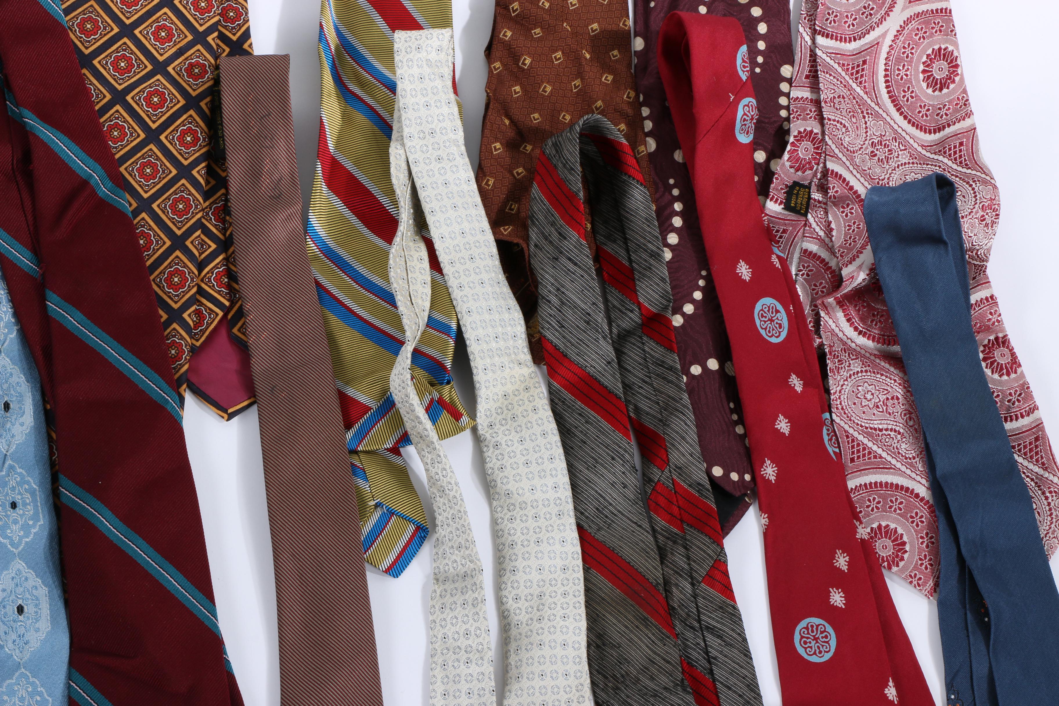 Large Assortment of Neckties