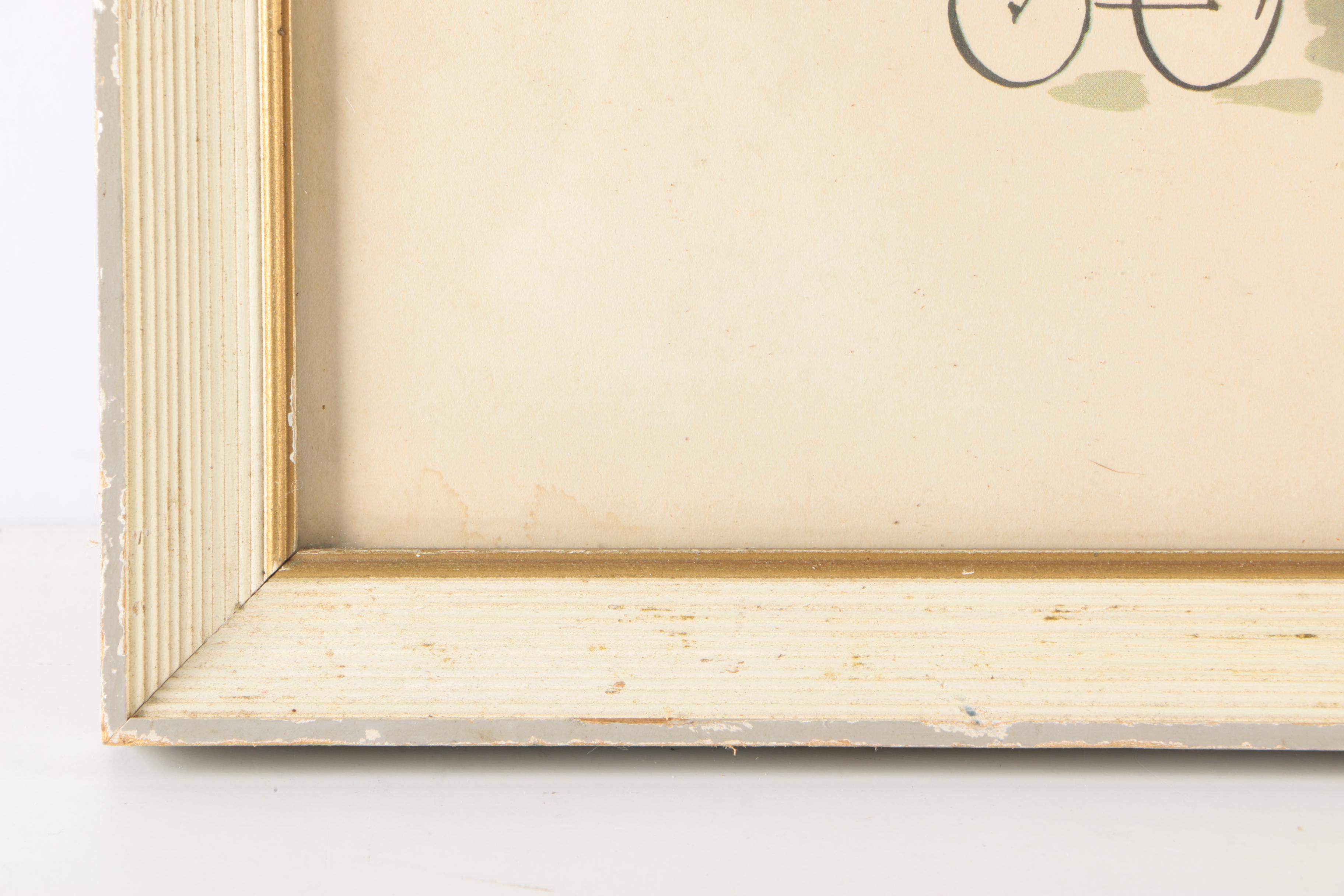 Offset Lithographs after J. Edwards of Paris Scenery