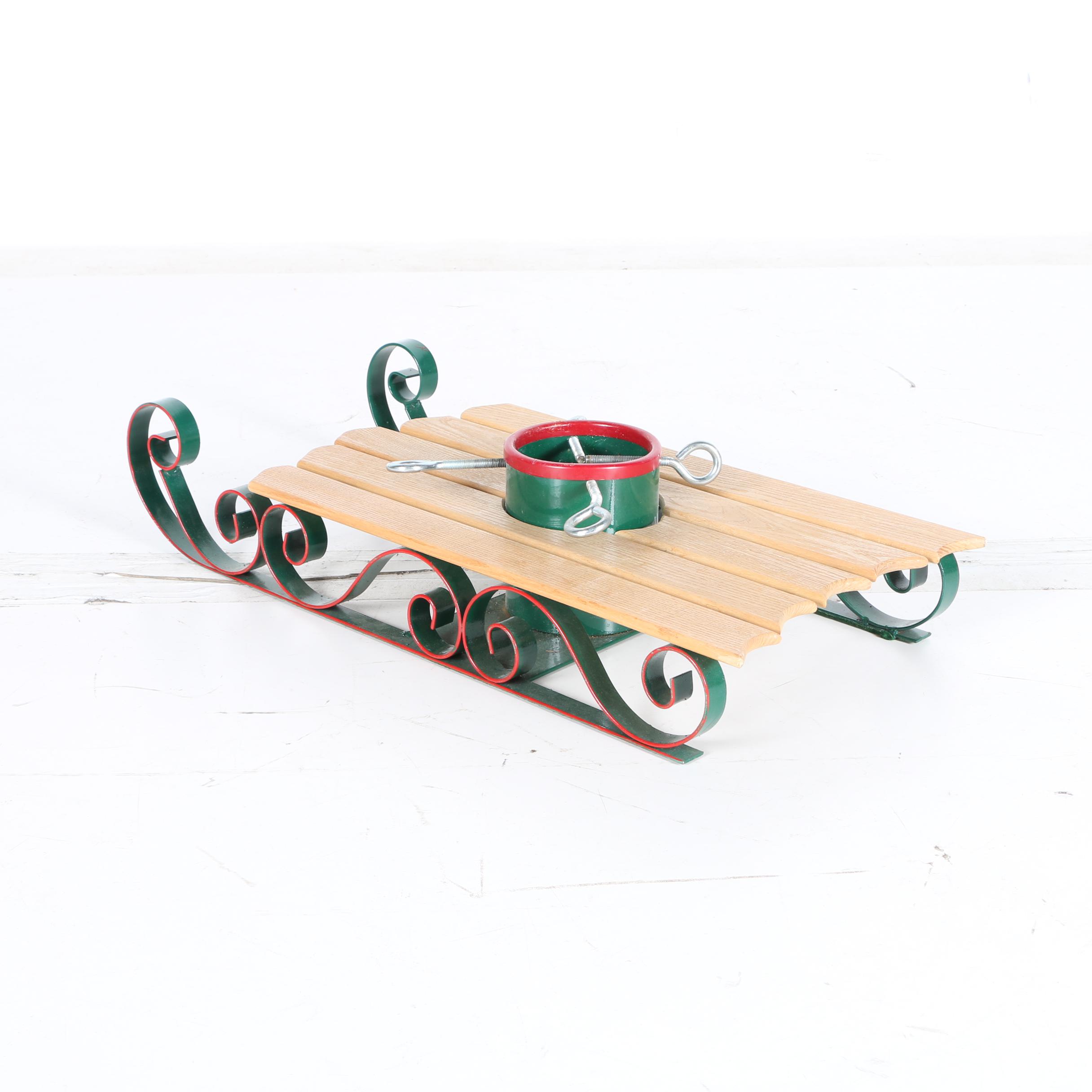 Christmas Tree Sled Stand