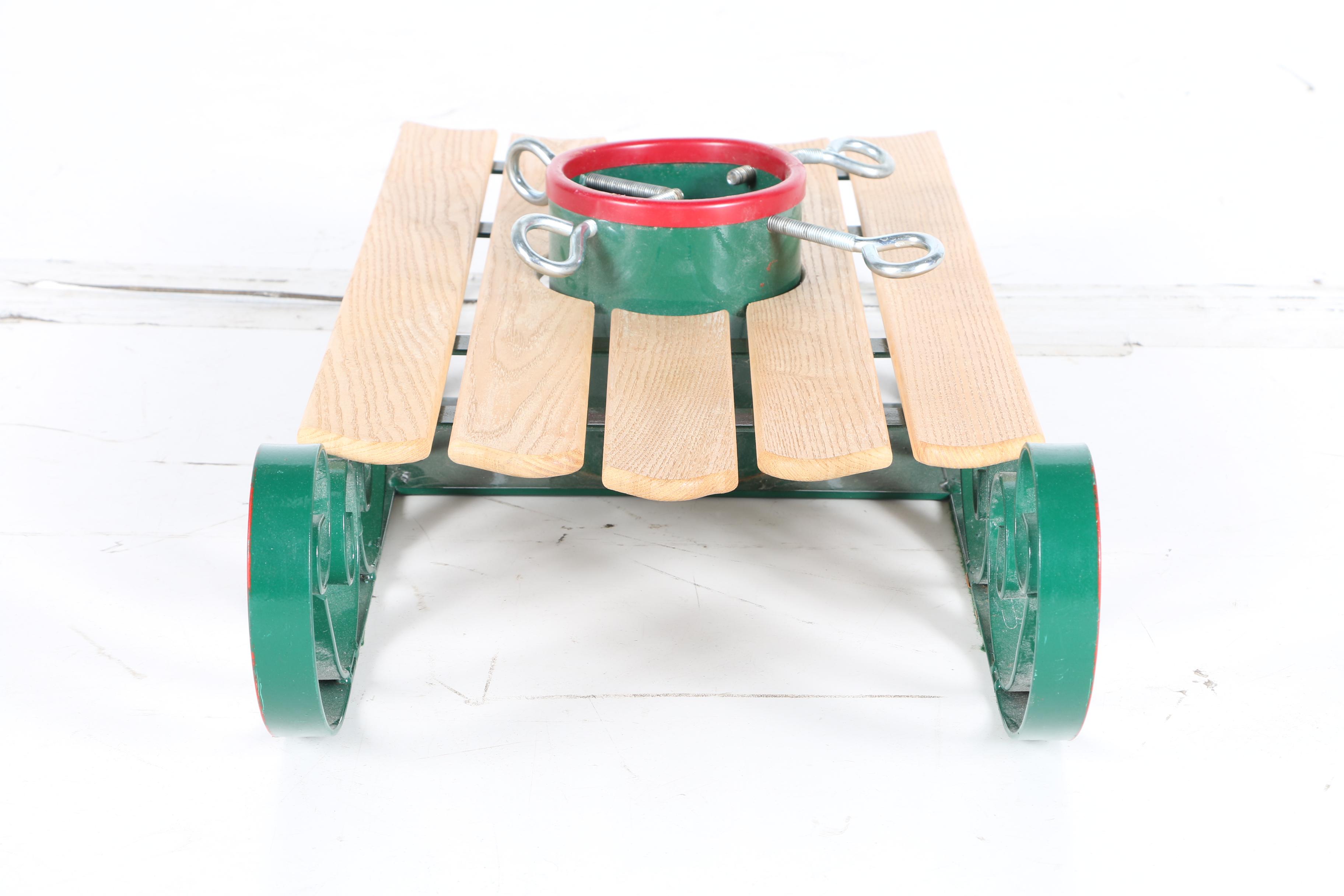 Christmas Tree Sled Stand