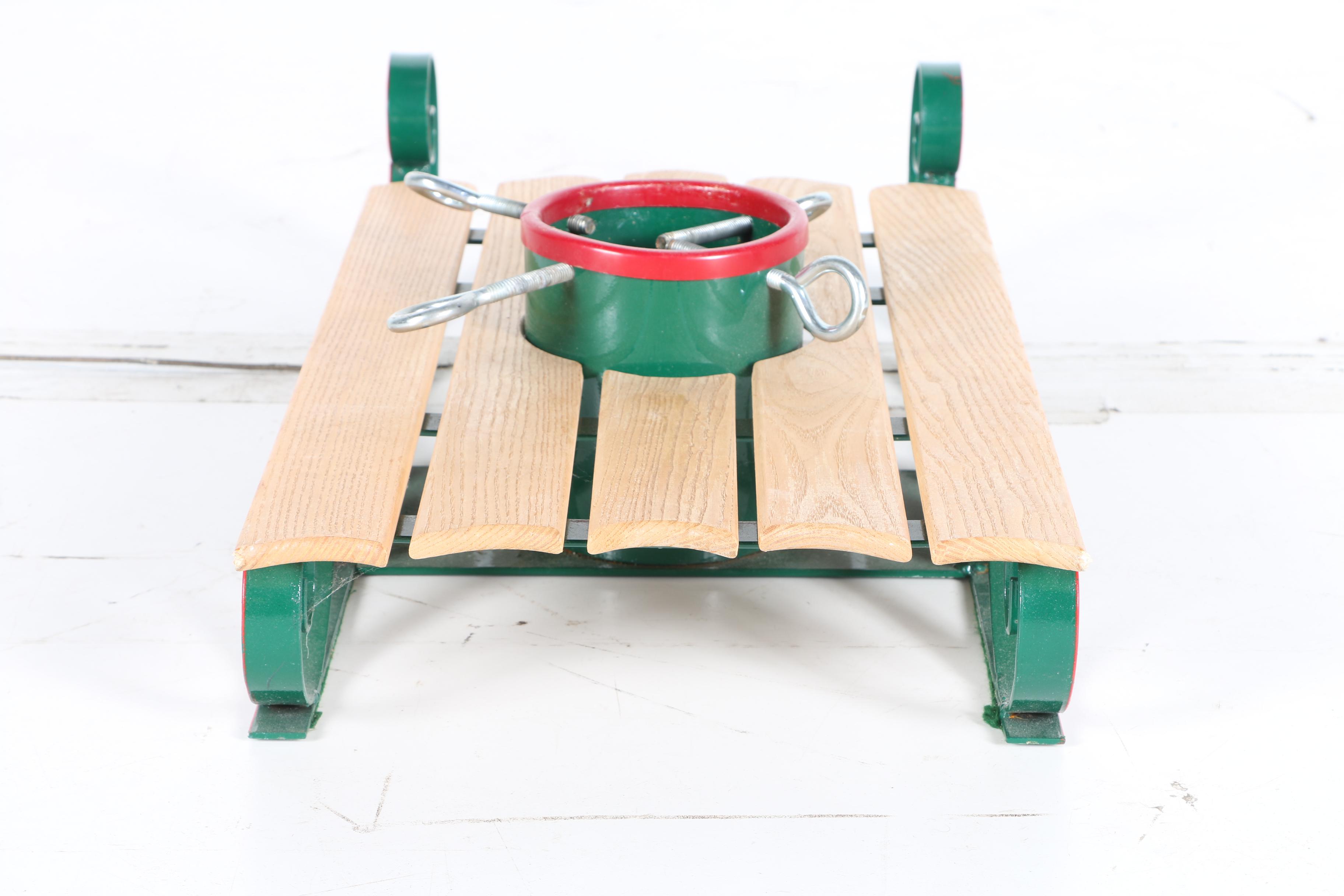 Christmas Tree Sled Stand