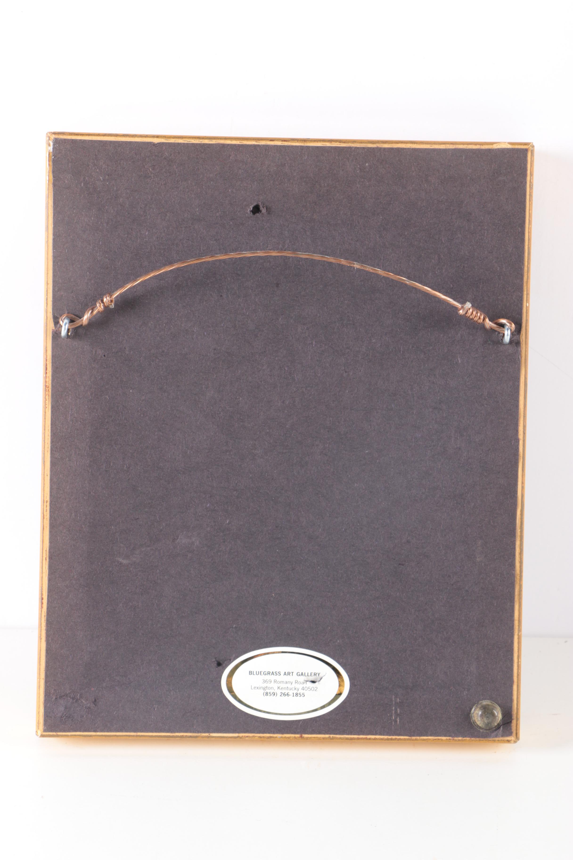 Oil Paintings on Board of Garden Roses