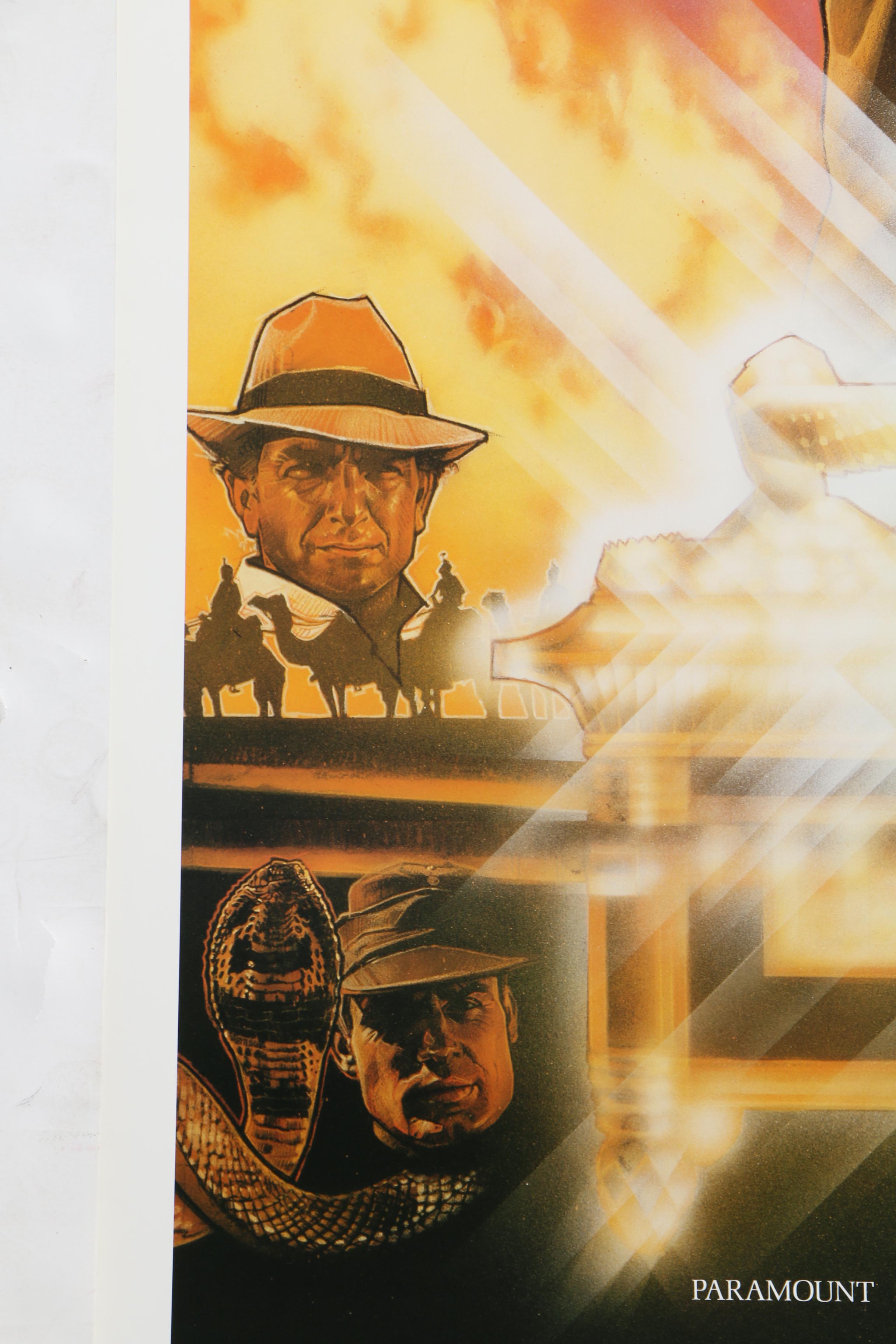 "Raiders of the Lost Ark" 1991 10th Anniversary Theatrical Poster