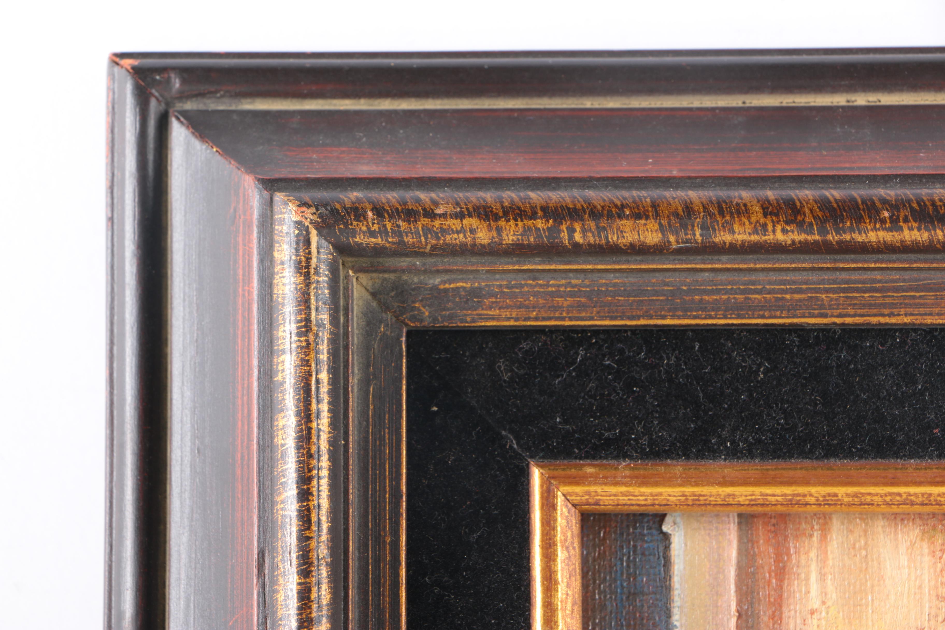 D. B. Greer Oil Painting on Canvas Board "Billie"