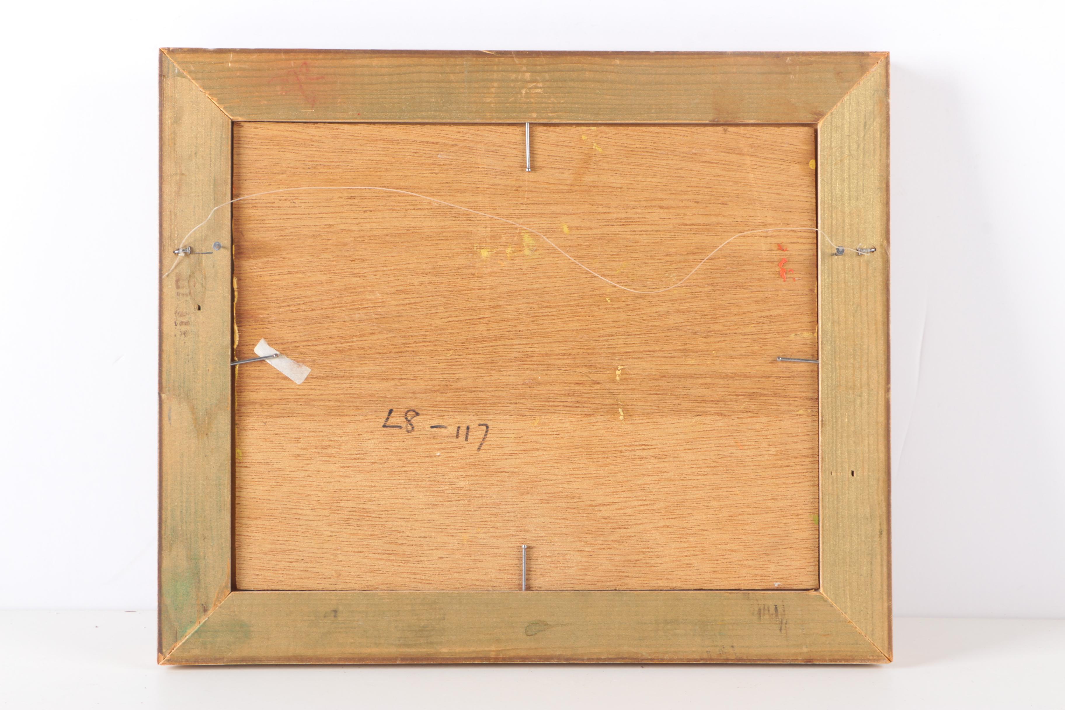 Framed Floral Oil Paintings Featuring Robert Cox